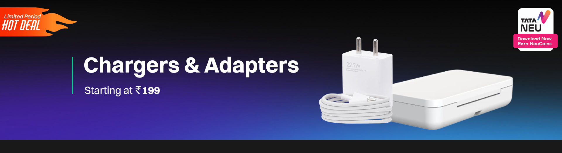 croma.com - Chargers and adapters