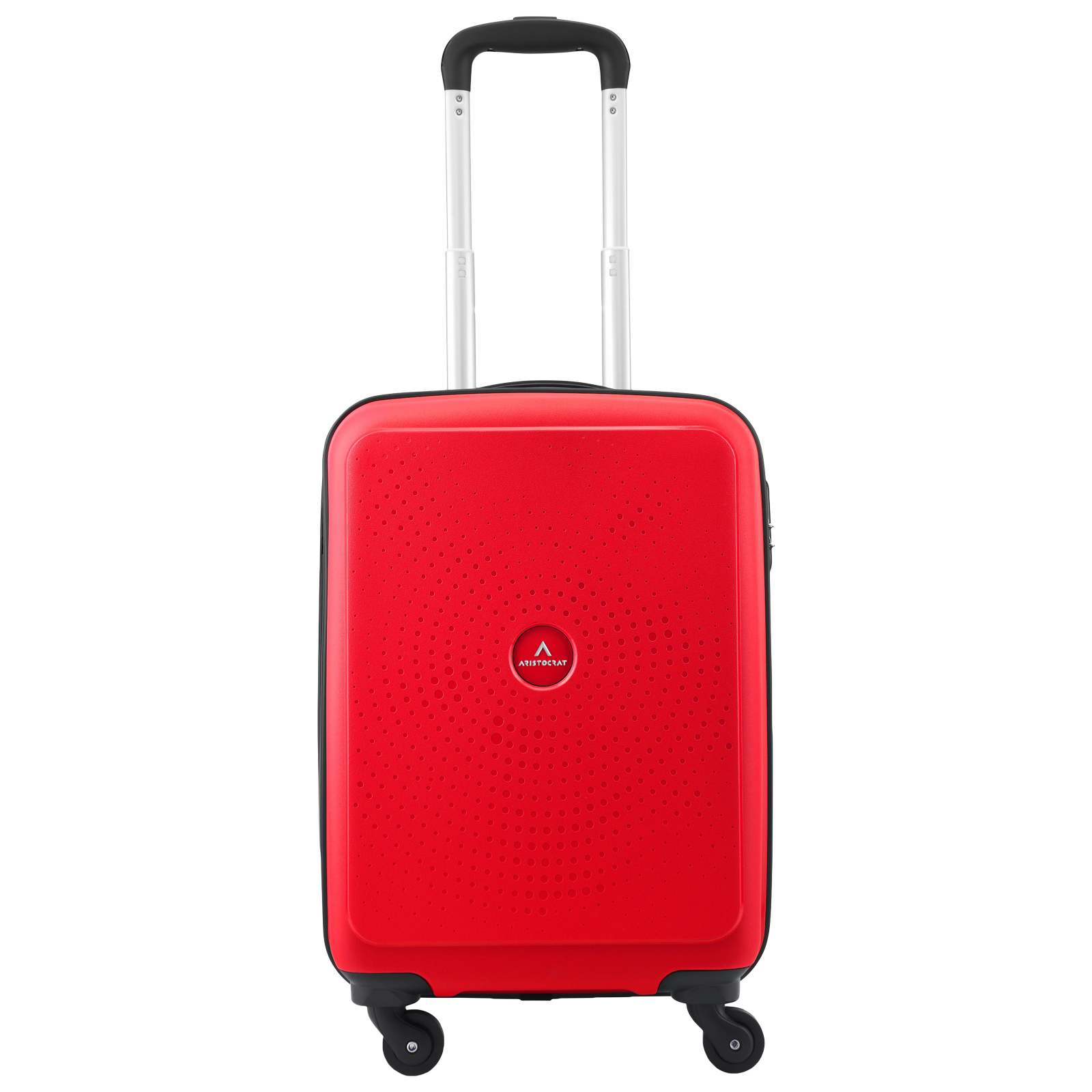 ARISTOCRAT Luggage Trolley Bag (Hard Case, BRIGAD55FIR, Red)