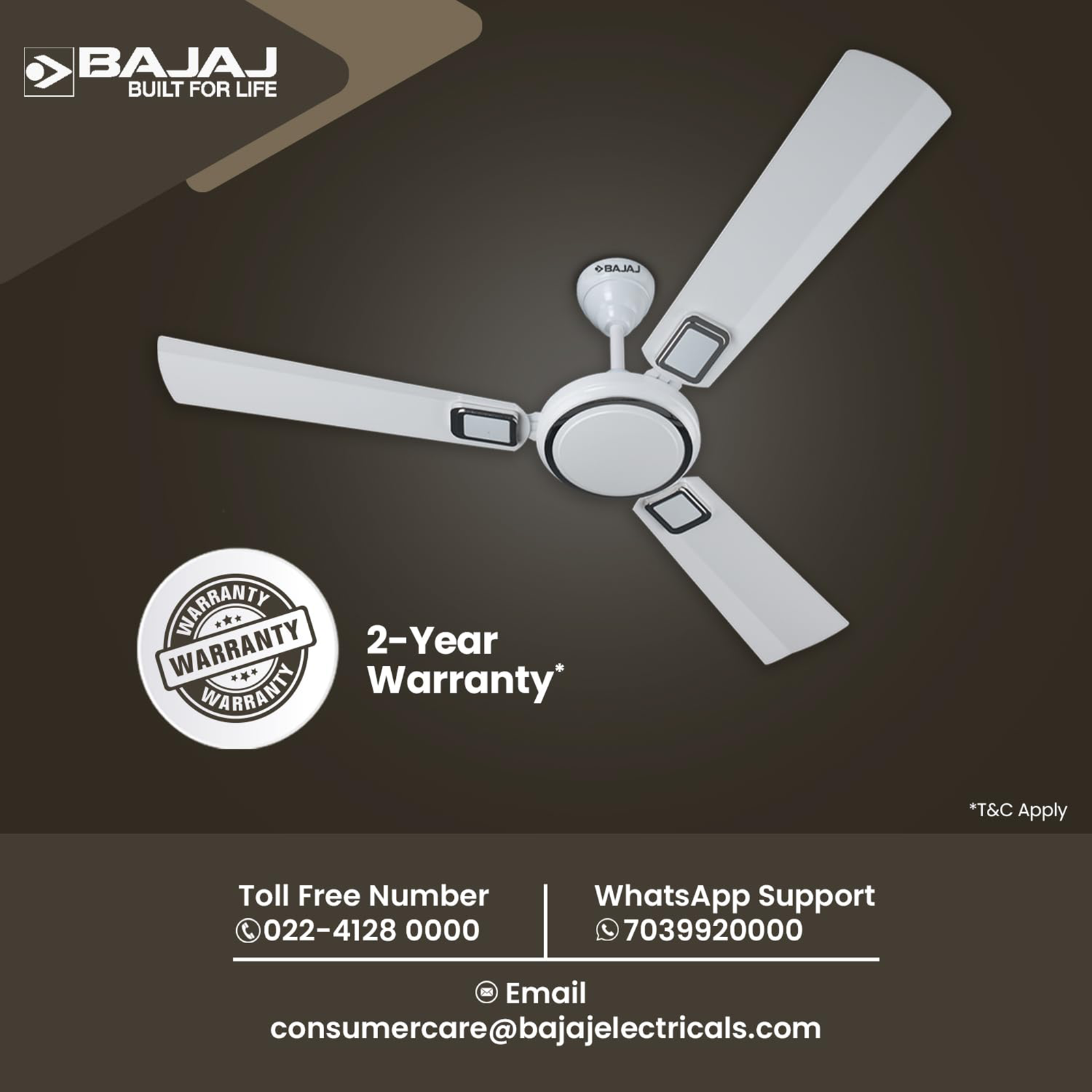 Bajaj Euro Prime EE 1200 mm Sweep Size Ceiling Fan with 3 No. of Blades, 55  Watts , 320 RPM (White, EUROPRIMEEE1200MMWHITE&SILVERCF) Price in India -  buy Bajaj Euro Prime EE 1200