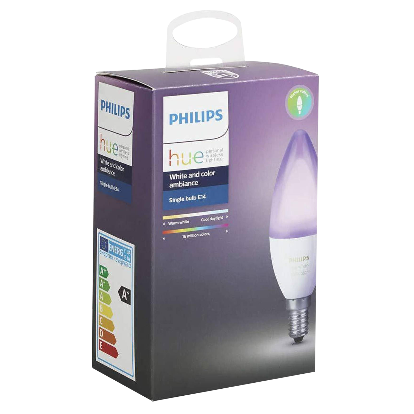 Buy Philips Hue Electric Powered 6.5 Watt Smart Bulb (WACA E14, White)  Online - Croma