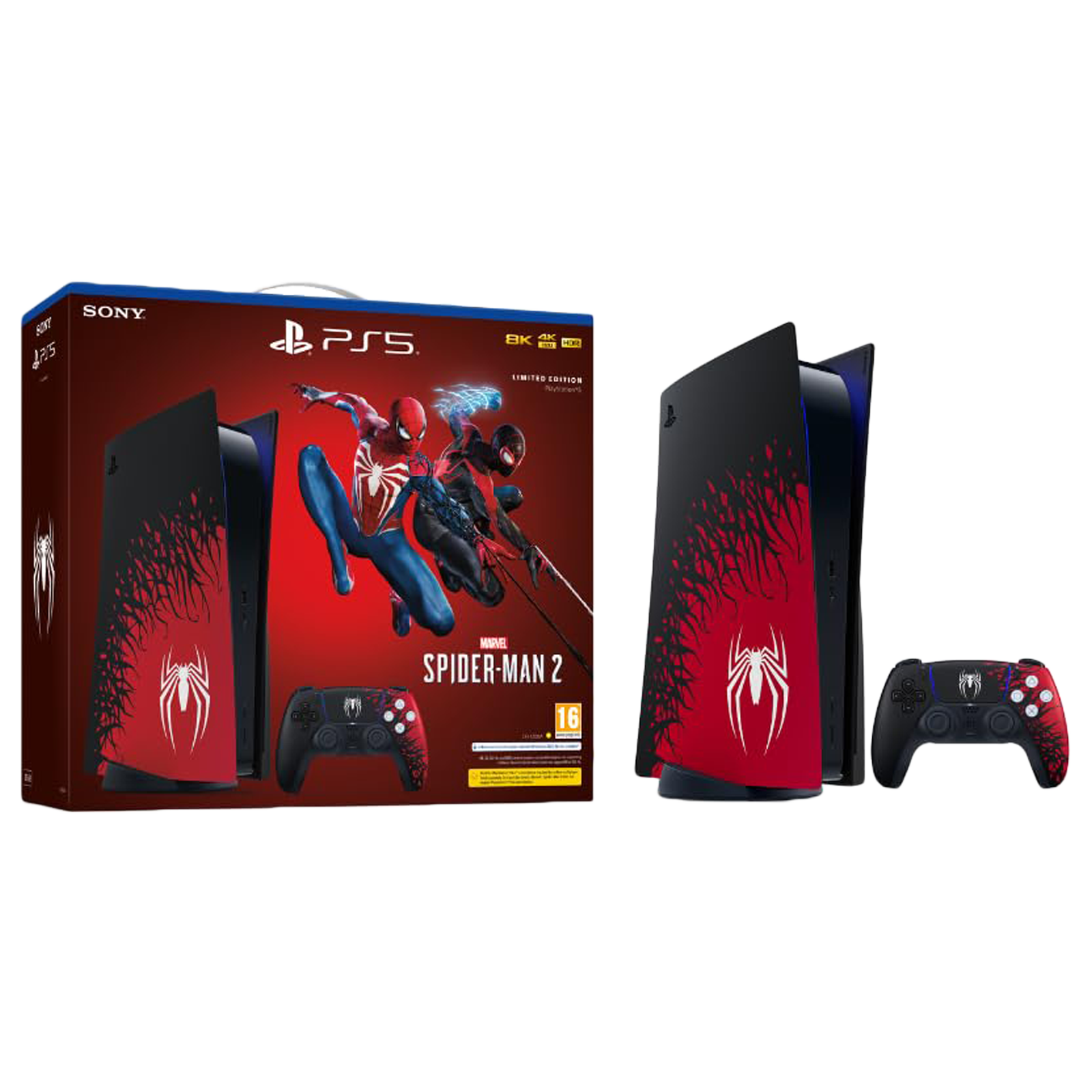 

SONY Marvel’s Spider-Man 2 Gaming Console (CFI-1208A01R, Multi Colour)