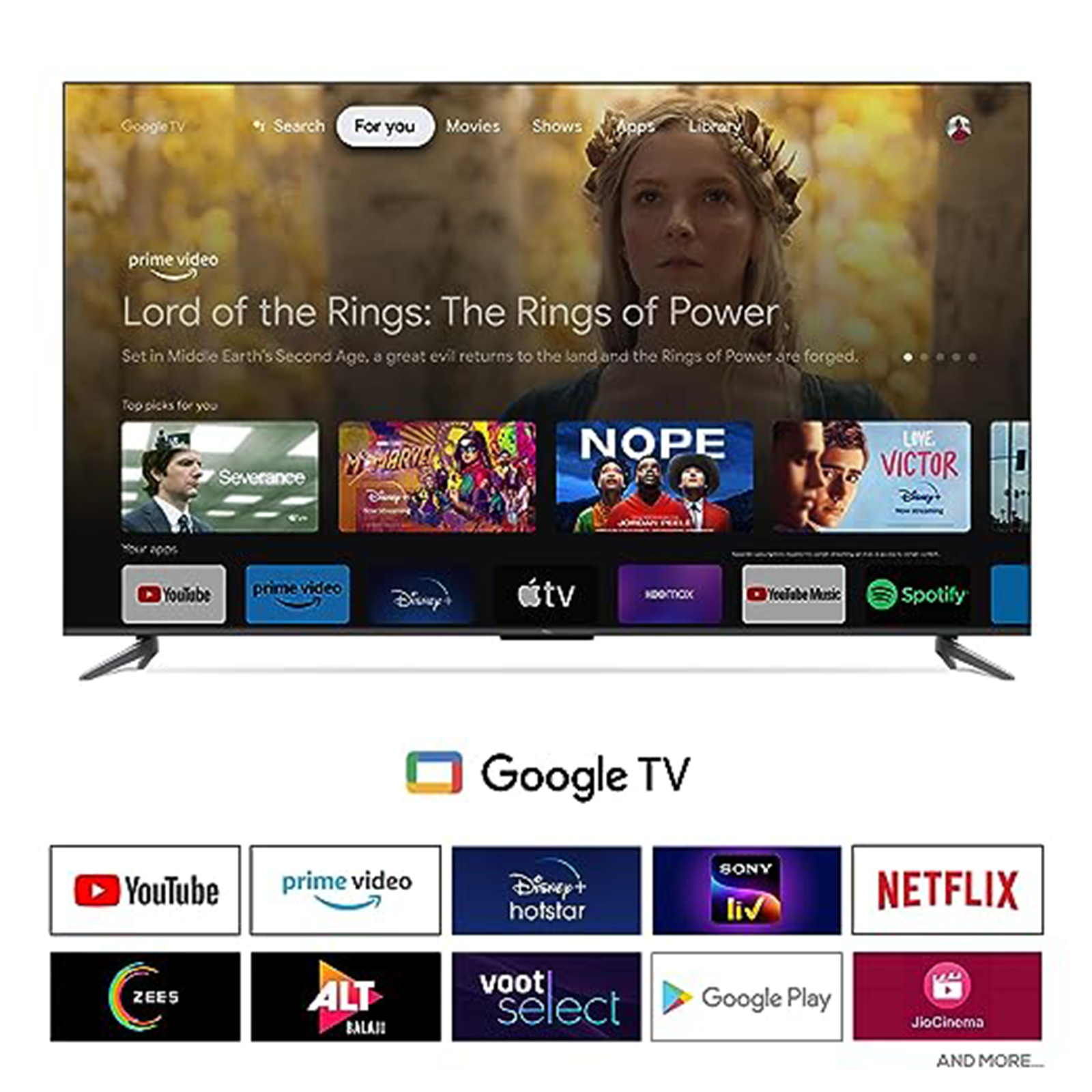 Buy TCL C645 126 cm (50 inch) QLED 4K Ultra HD Google TV with Dolby Vision  & Dolby Atmos Online - Croma