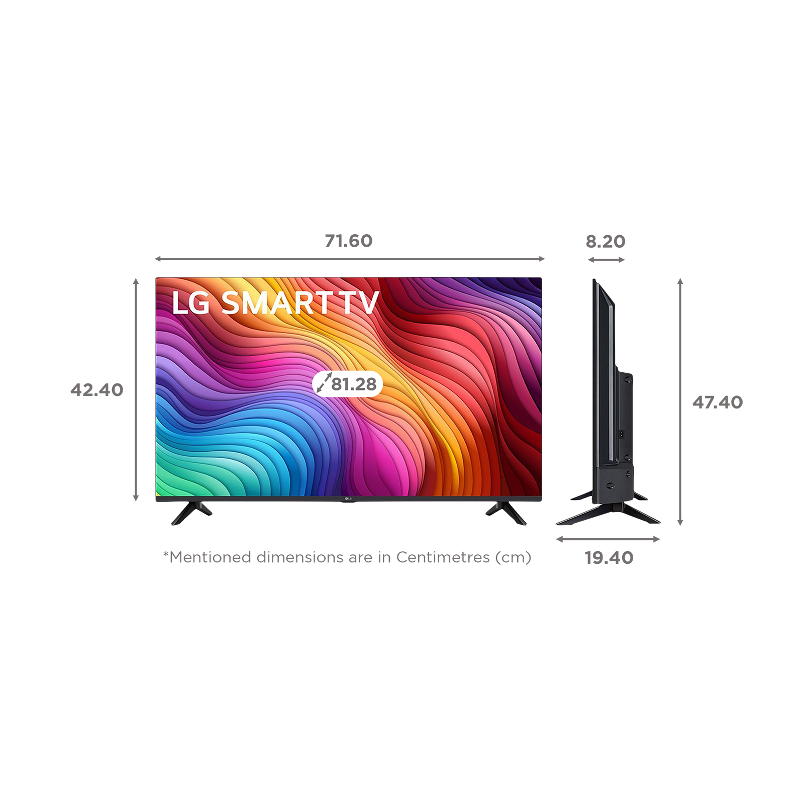 LG 80 cm (32 inches) LQ64 HD Smart TV with Alpha 5 AI Processsor Gen5,  Active HDR, WebOS, ThinQ AI (32LQ645BPTA) Price in India - buy LG 80 cm (32  inches) LQ64