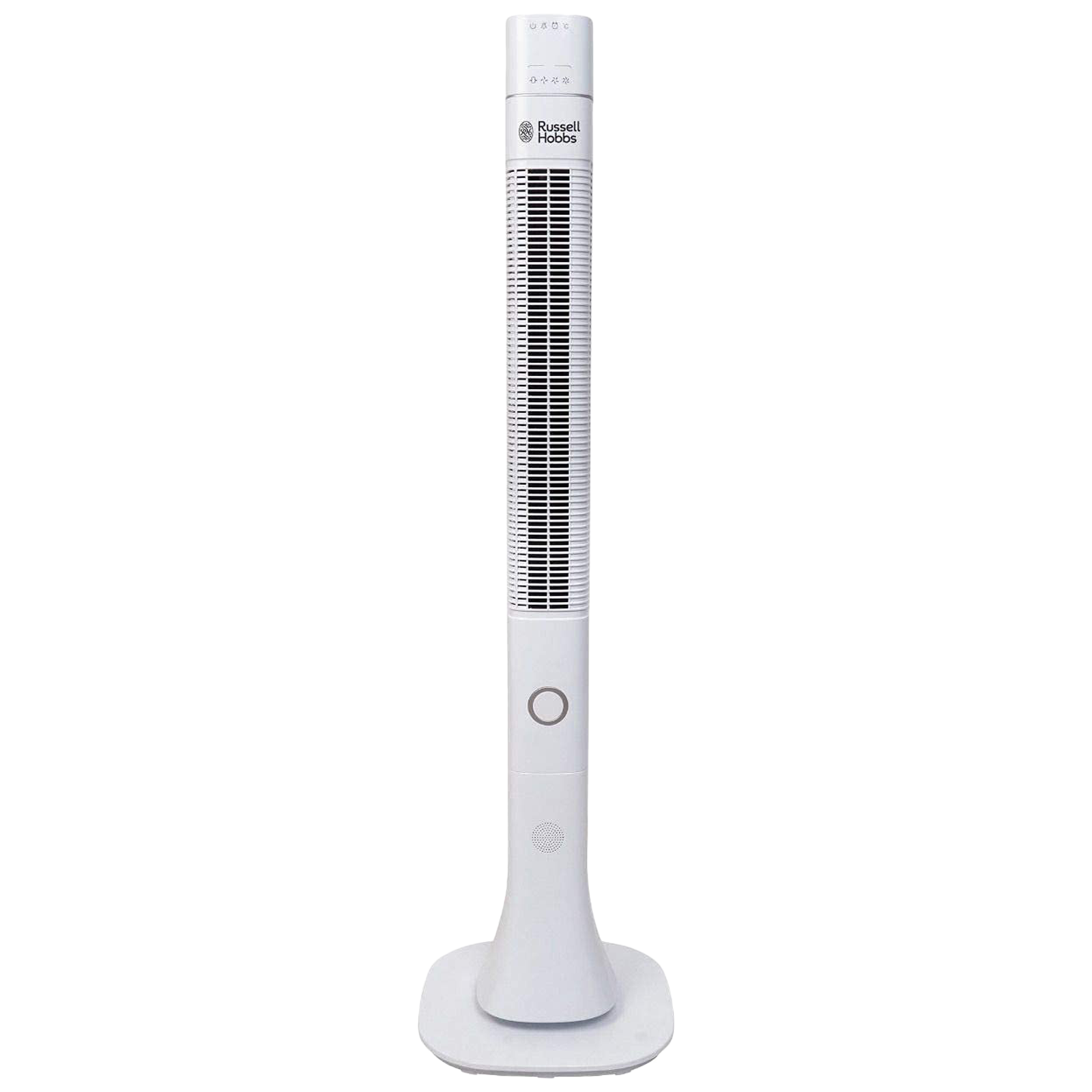 Russell Hobbs RTF-4800 Bladeless 13800 m3/hr Air Delivery Tower Fan with Remote (Superior Quality, White)