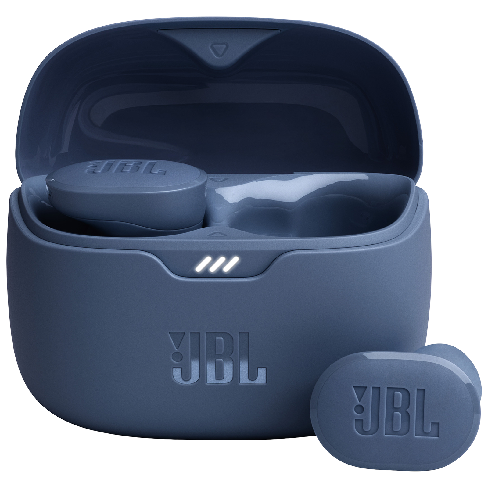 JBL Tune Buds JBLTBUDSBLU TWS Earbuds with Active Noise Cancellation (IP54 Water Resistant, Pure Bass Sound, Blue)