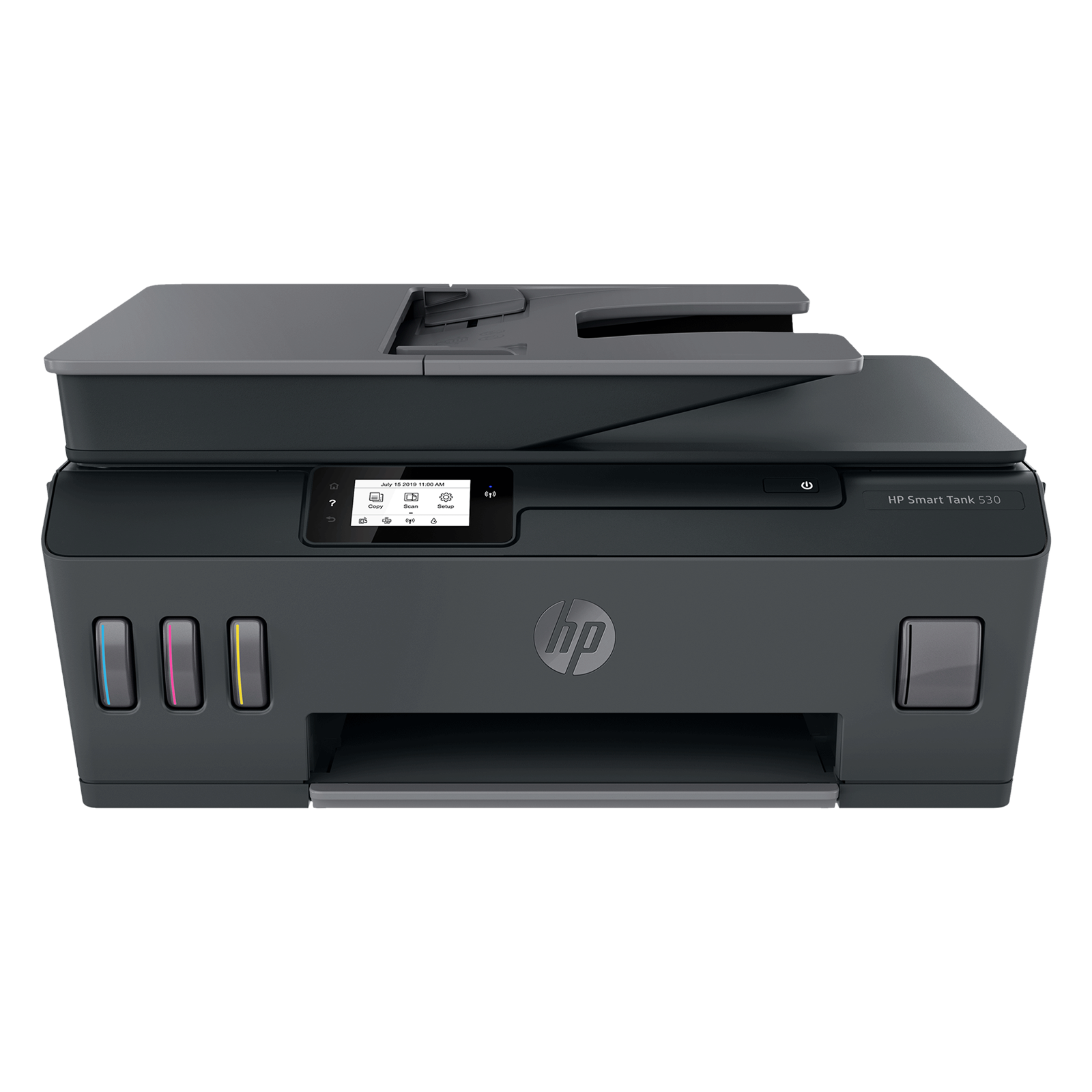 HP Smart Tank 530 Wireless Color All-in-One Inkjet Printer (Borderless Printing, 4SB24A, Black)