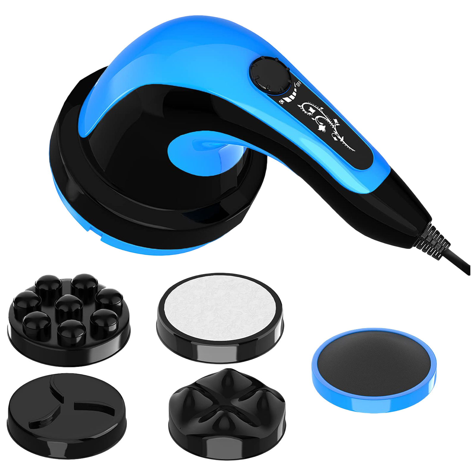 

Lifelong Full Body Massager (Copper Motor, LLM576, Black)