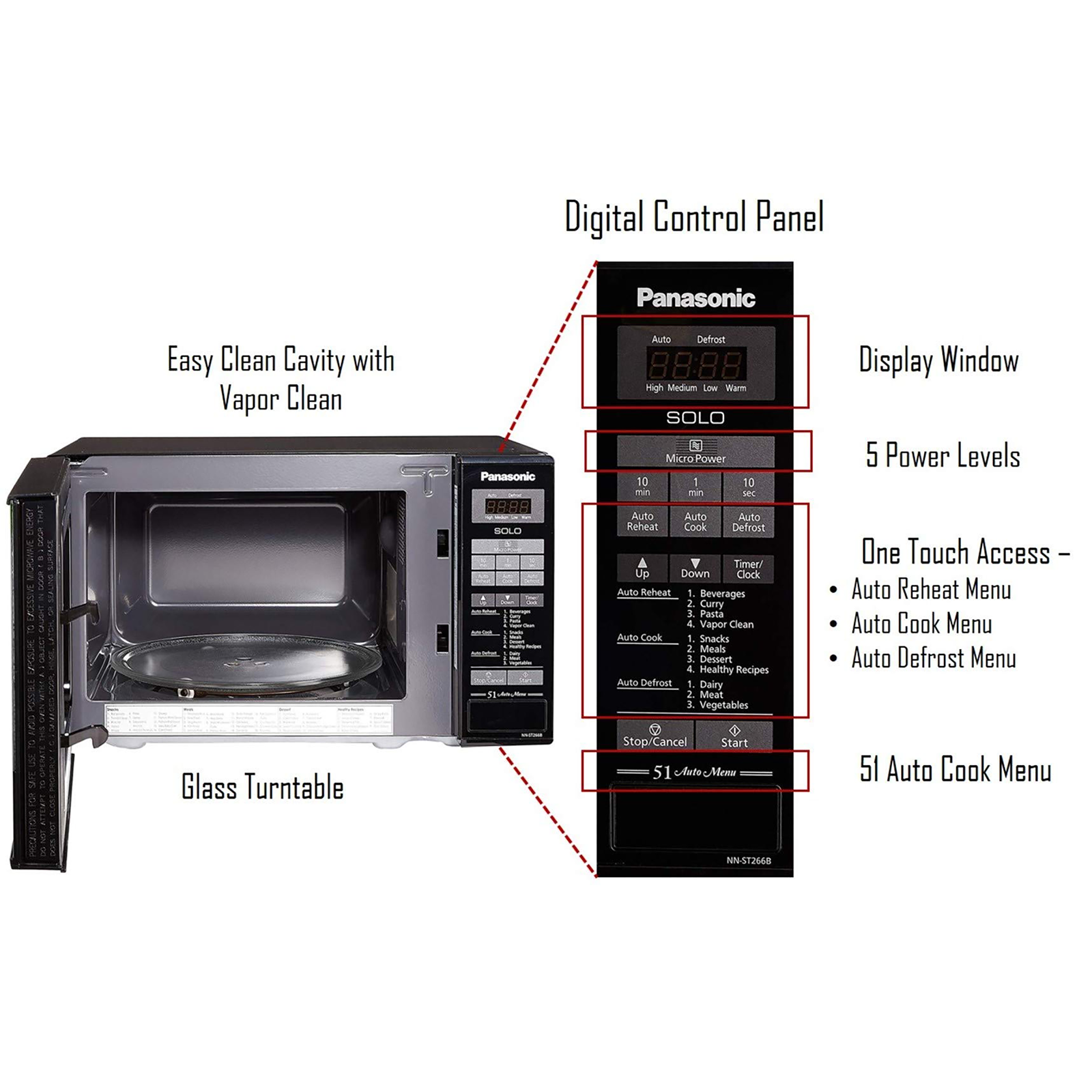 panasonic microwave nn sd698s