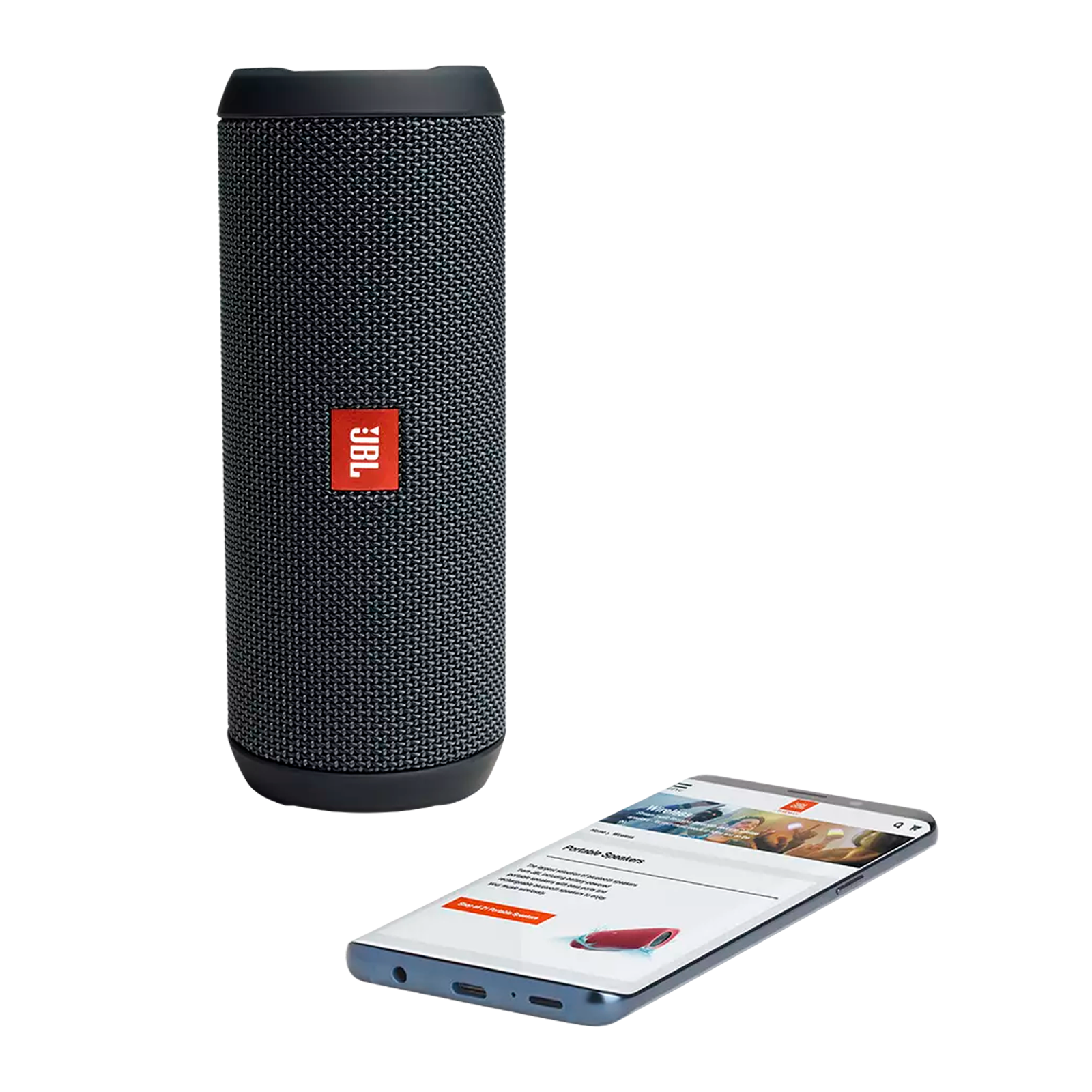 JBL Flip Essential 2 Portable Waterproof Speaker - Gunmetal