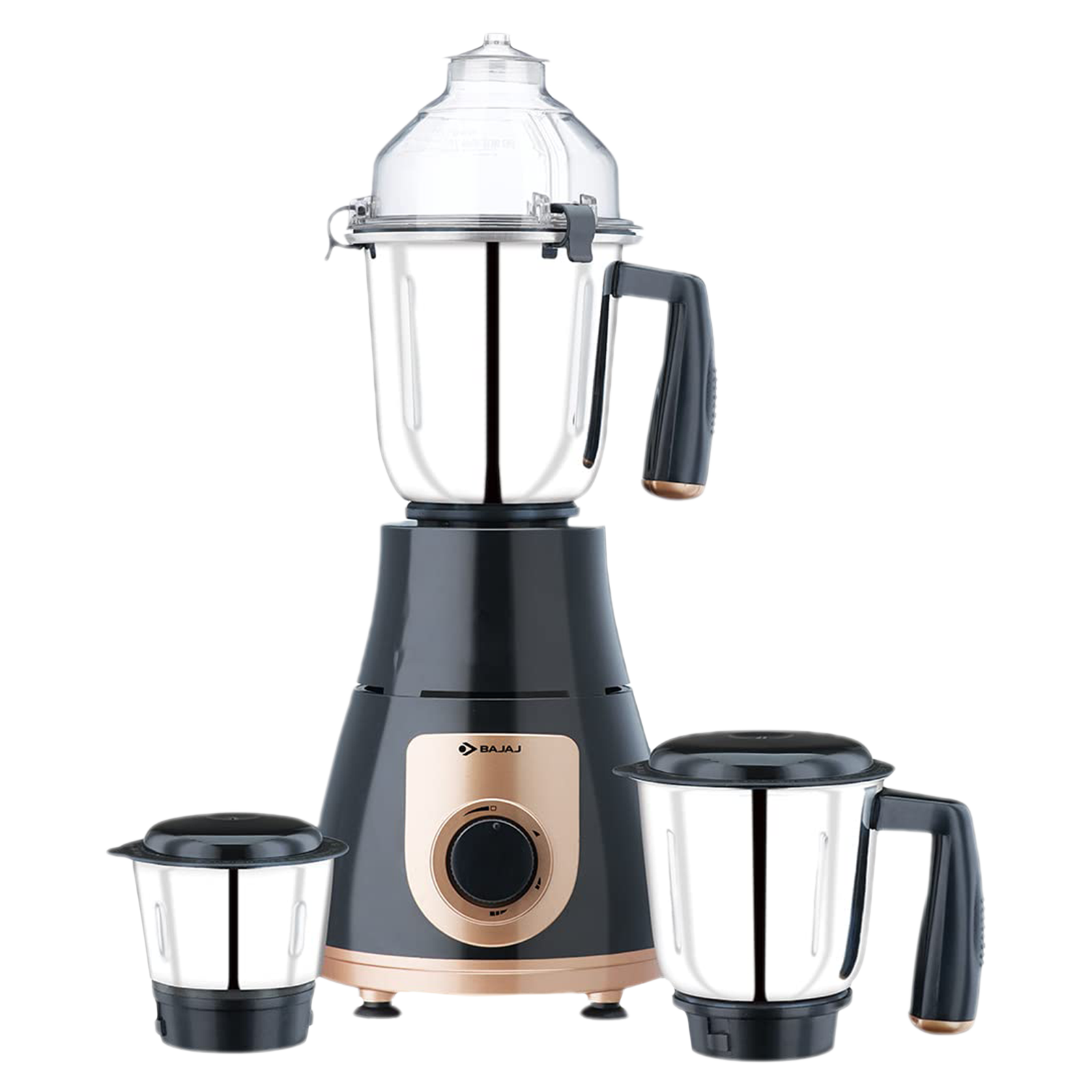 Bajaj GX 1 Mixer Grinder 500 W, 3 Jar (Blue), Mixer Grinders, Food  Preparation