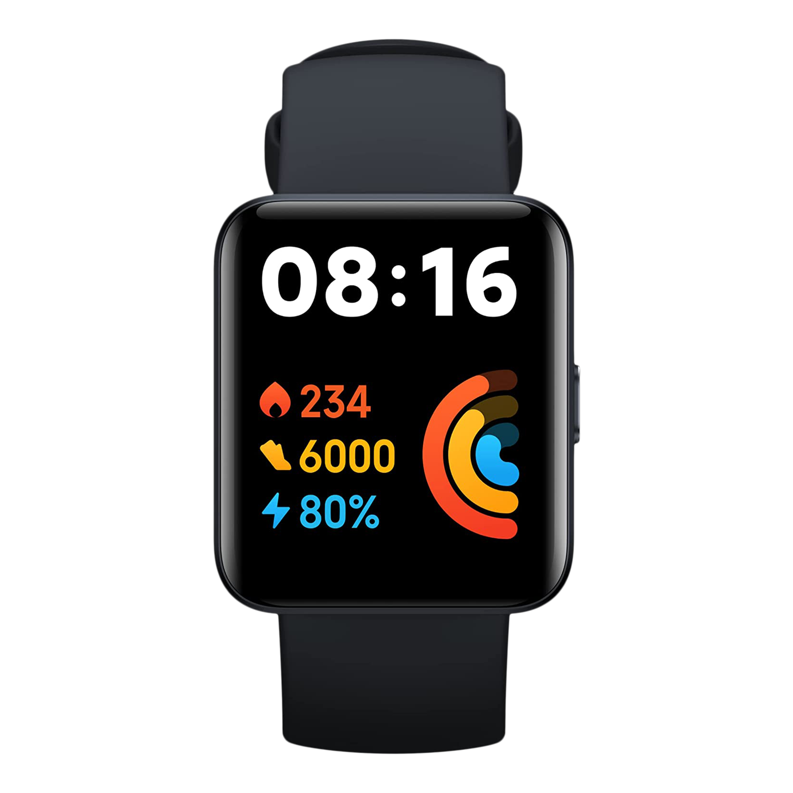 Redmi Watch 2 Lite Smartwatch with Activity Tracker (39.4mm TFT Display, 5 ATM Water Resistant, Black Strap)