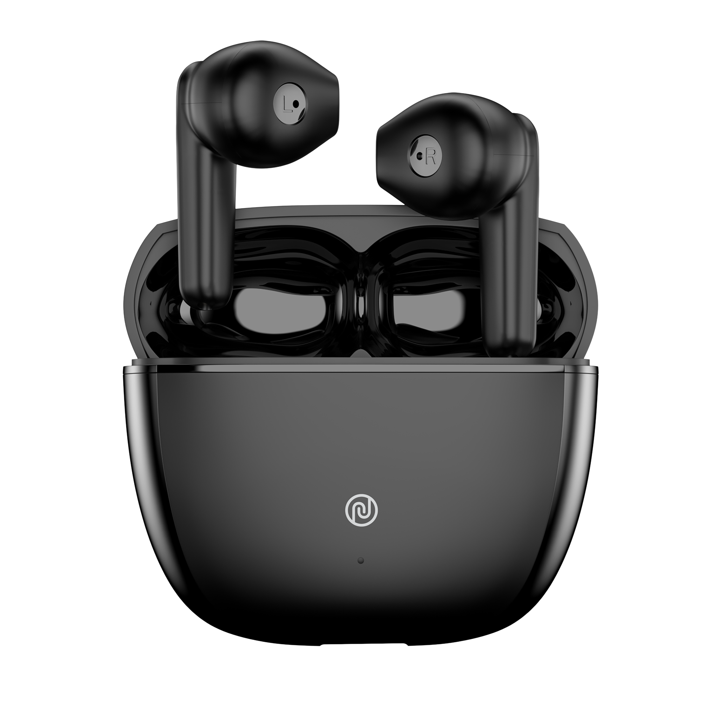 noise Buds Ace TWS Earbuds (6 Hours Playback, Charcoal Black)
