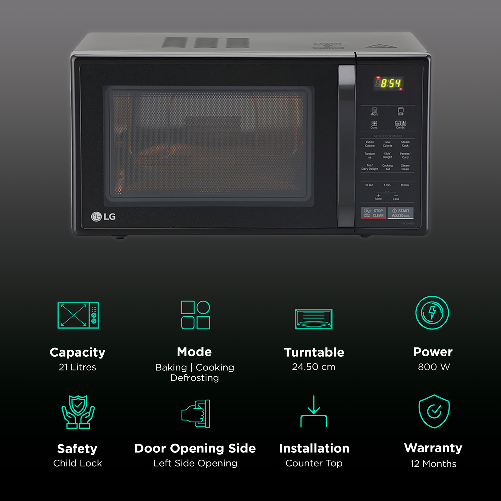 lg 2846 microwave