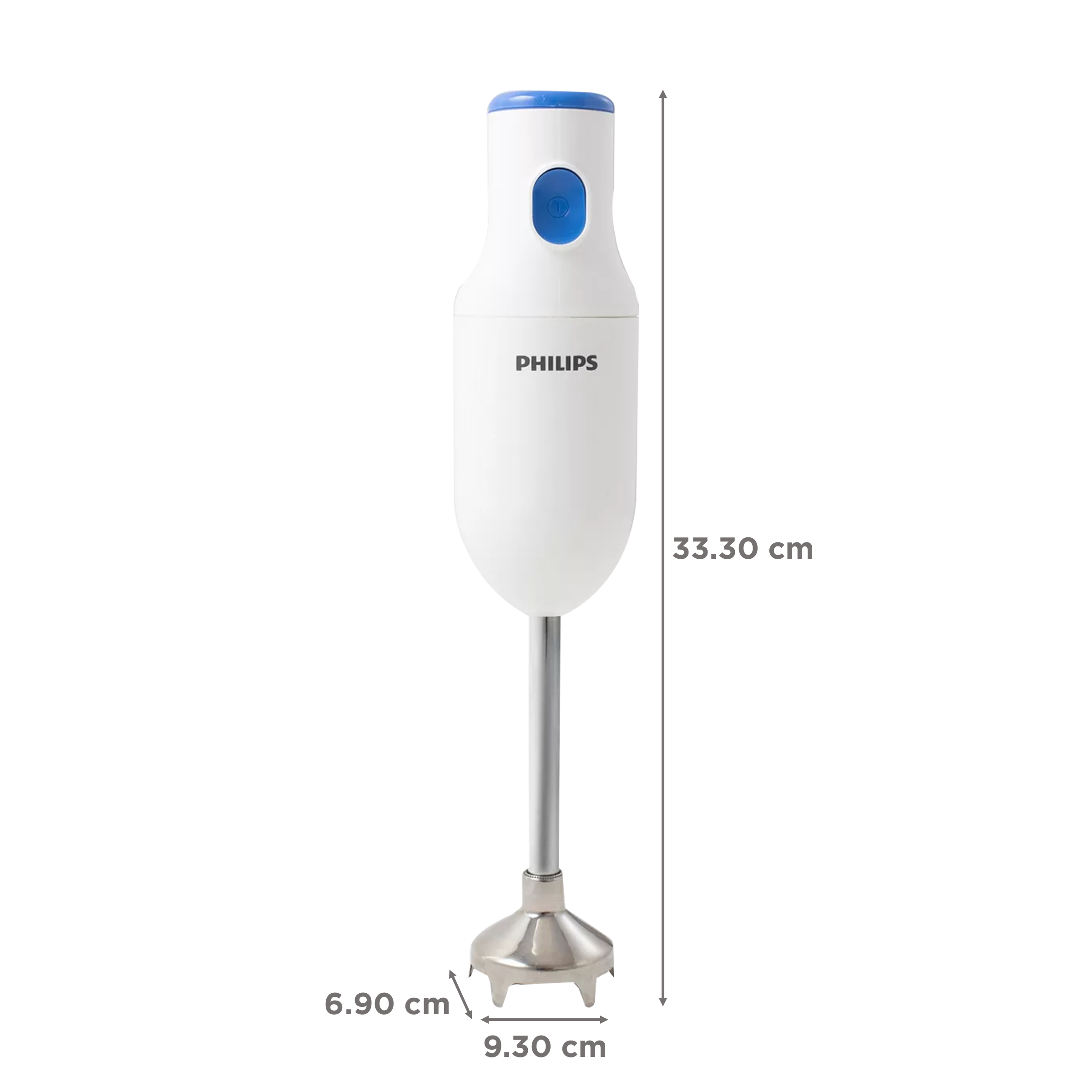 Buy Philips Daily Collection 650 Watt Hand Blender with 2 Attachments  (Detachable Shaft, Black) Online - Croma
