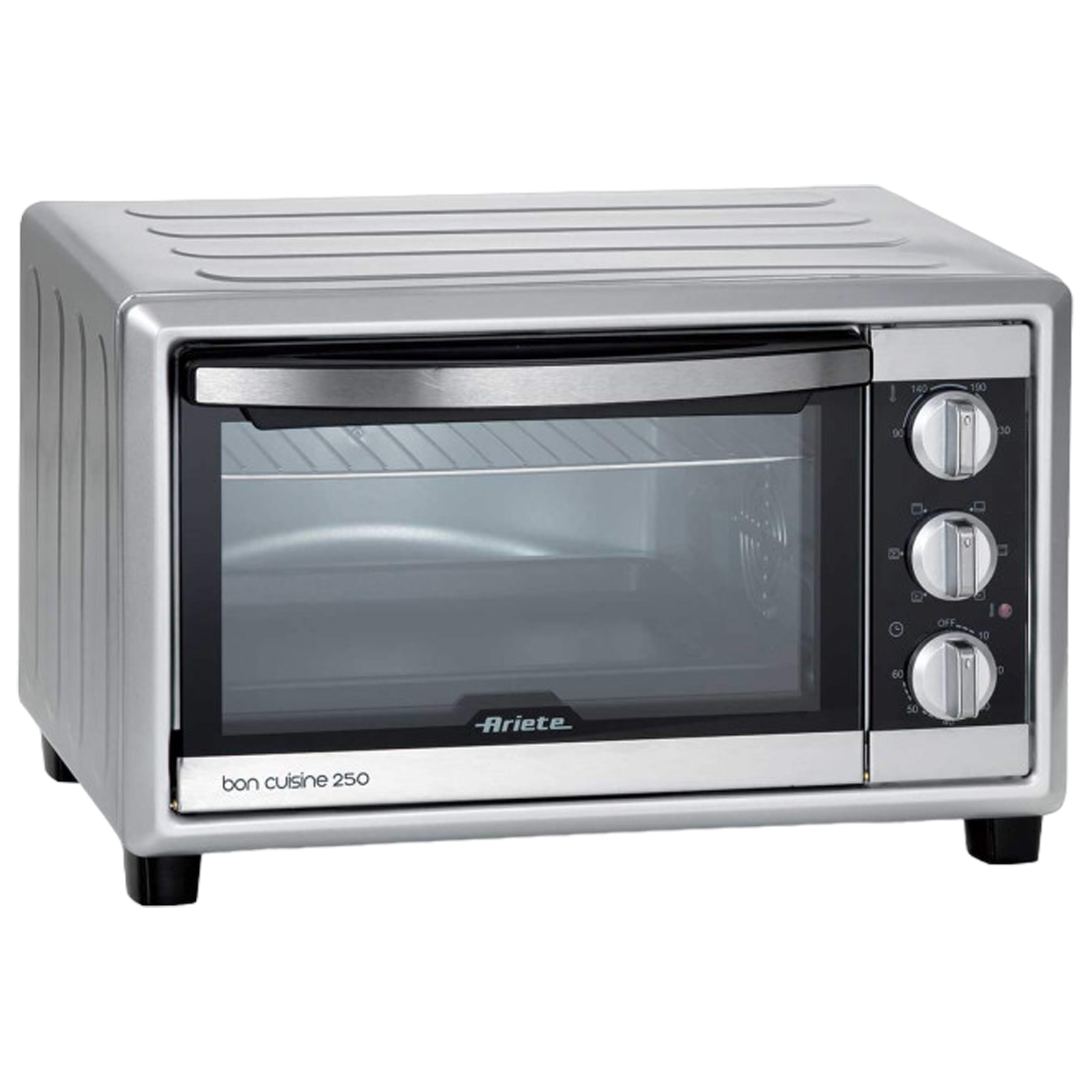 

Ariete Bon Cuisine 250 25L Oven Toaster Grill with 6 Cooking Modes (Stainless Steel)