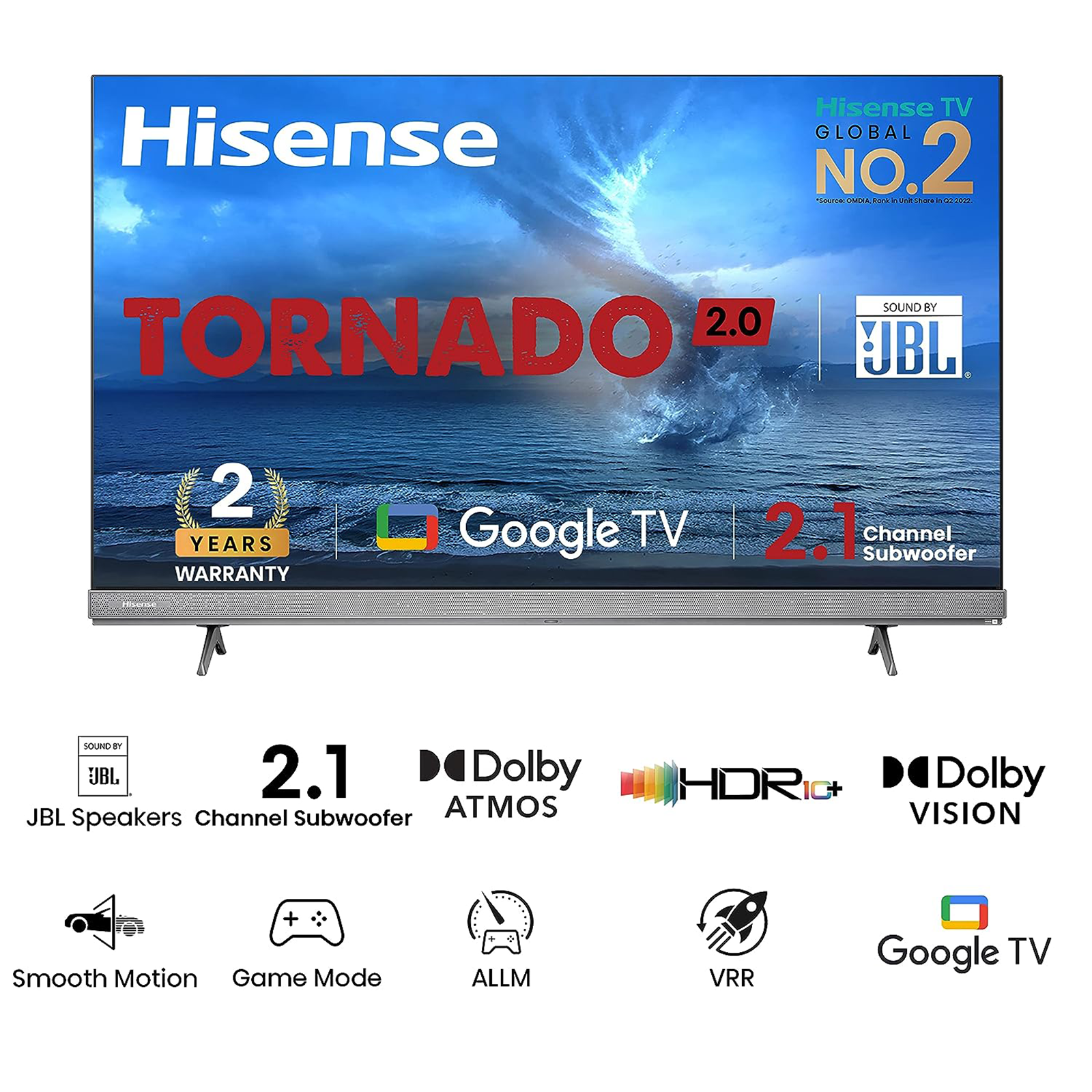 Buy Hisense 65A7H 165 cm (65 inch) LED 4K Ultra HD Google TV with Dolby  Vision & Dolby Atmos (2022 model) Online Croma