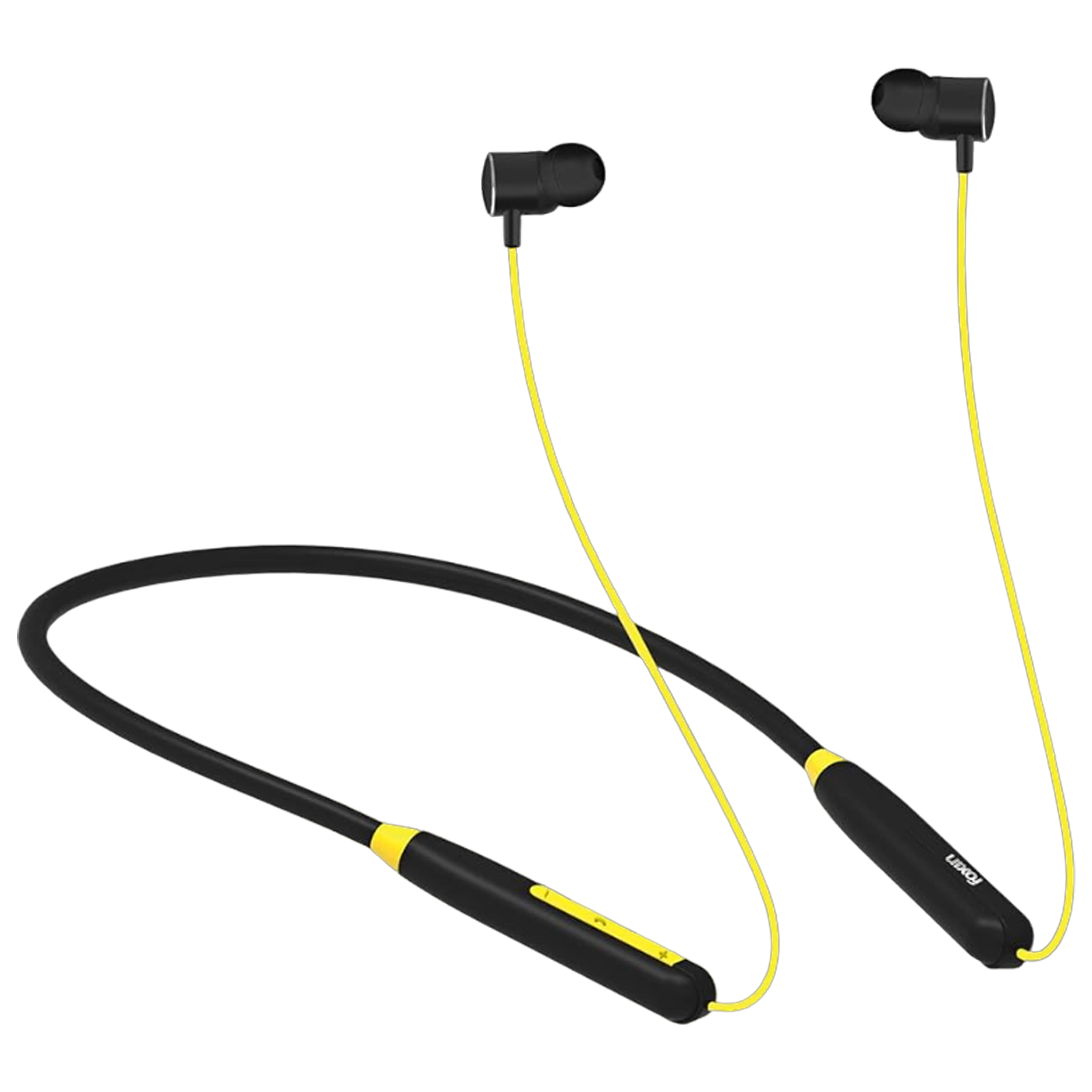 

Foxin FoxBeat 137 Neckband (IPX5 Water Resistant, 10mm Speaker Driver, Yellow)