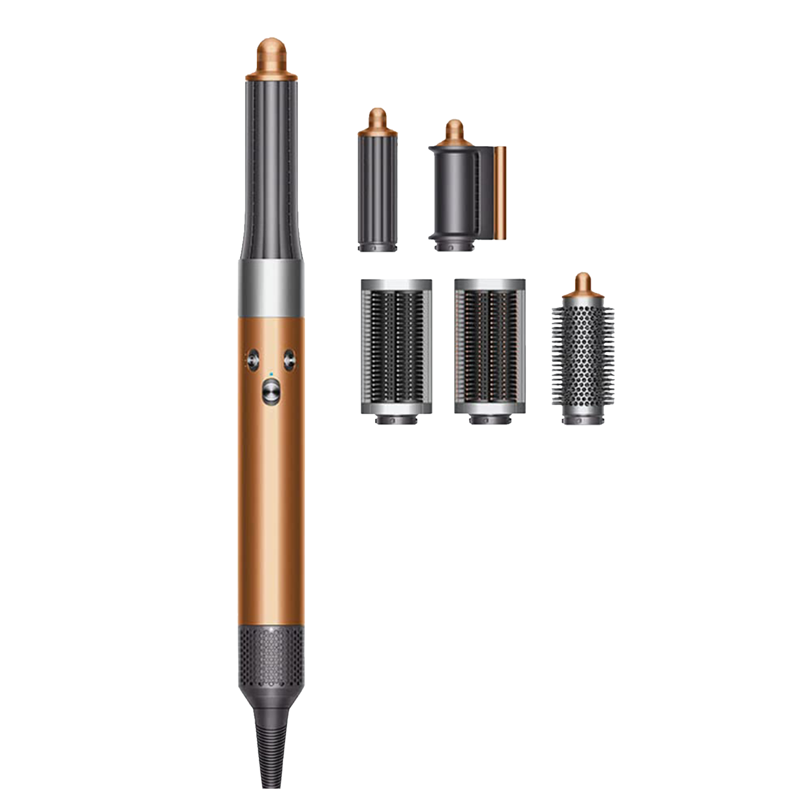 

dyson Airwrap Hair Styler with Intelligent Heat Control (Enhanced Coanda Airflow, Rich Copper & Bright Nickel)