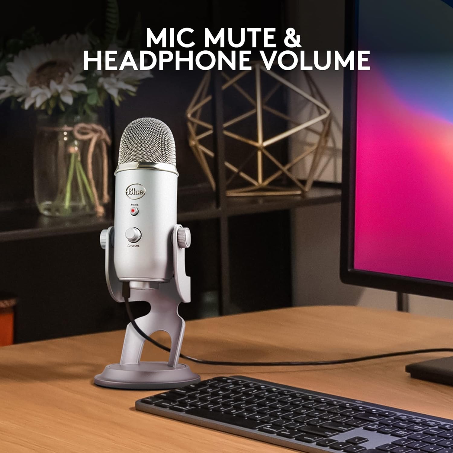 Microphone Blue Yeti Blanc - Microphone - Achat & prix