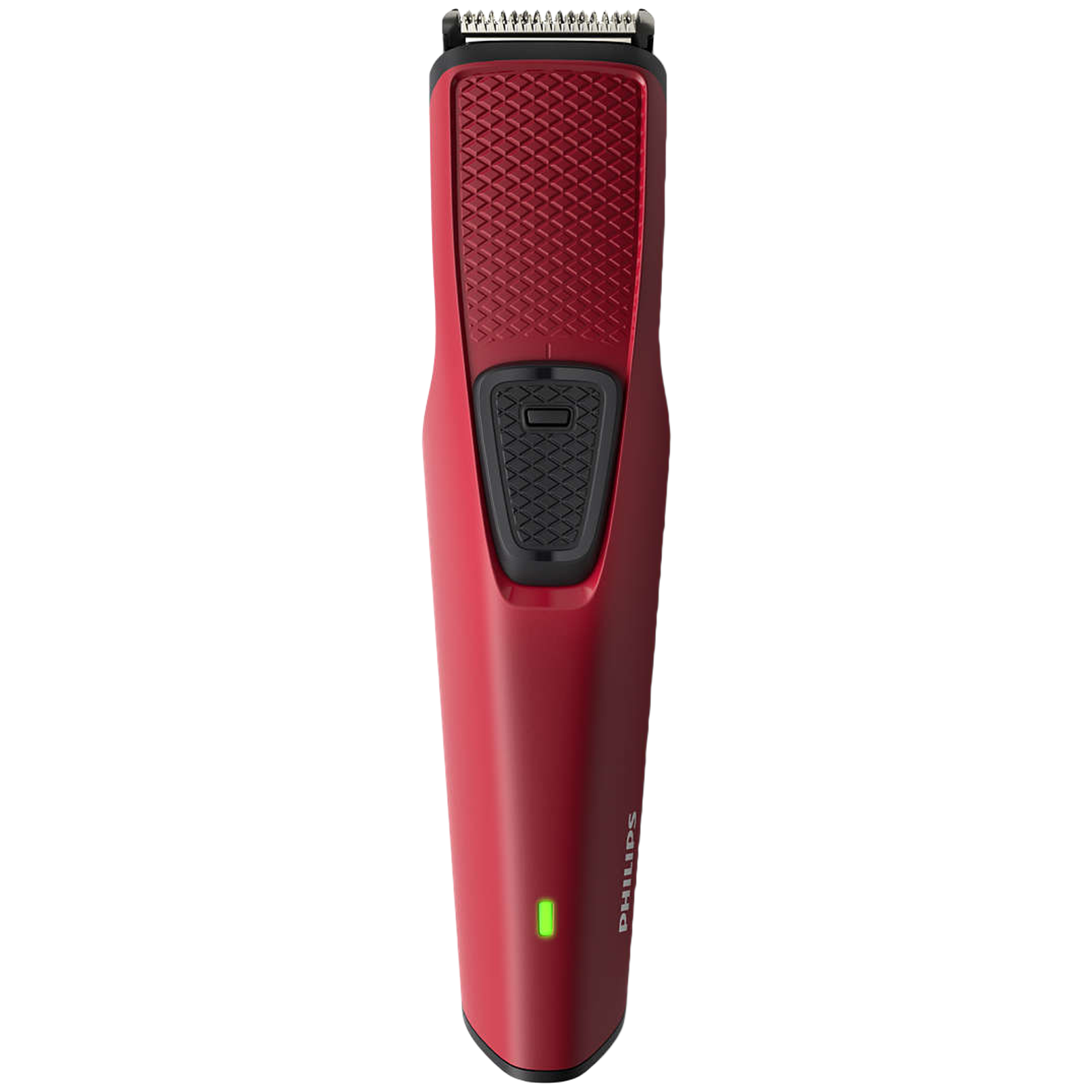 Buy PHILIPS Series 1000 Rechargeable Cordless Dry Trimmer for Beard &  Moustache with 4 Length Settings for Men (60min Runtime, DataPower  Technology, Red) Online - Croma