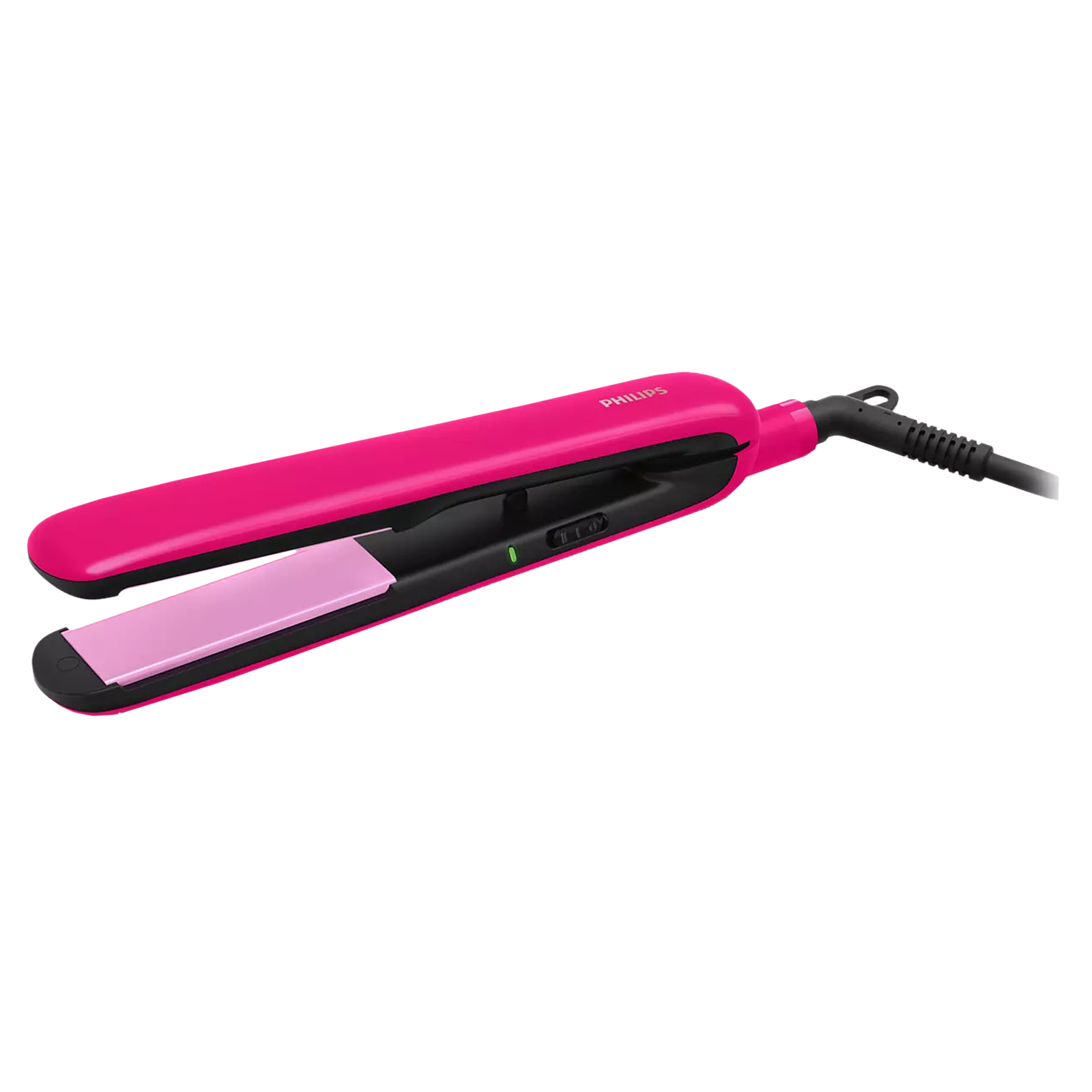 PHILIPS 2000 Hair Straightener with Silk Protect Technology (Ceramic Titanium Plates, Bright Pink)