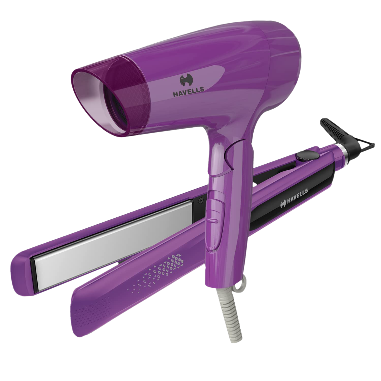 Buy HAVELLS HC4025 Hair Styler with Instant Heat Technology (LED Indicator,  Purple) Online - Croma