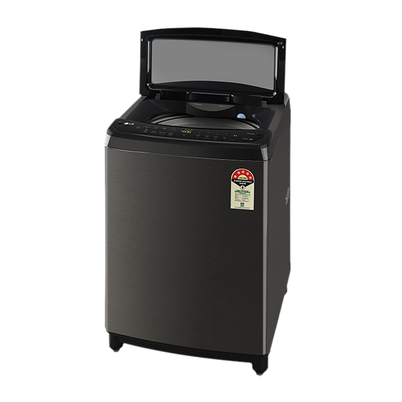 Buy LG 10 kg 5 Star Inverter Fully Automatic Top Load Washing Machine  (THD10SWP.APBQEIL, In-Built Heater, Platinum Black) Online - Croma