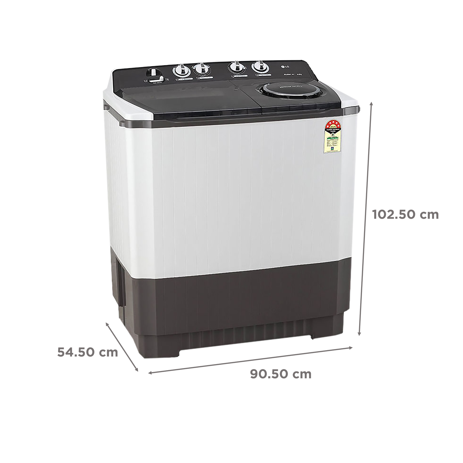 lg washing machine 10kg semi automatic