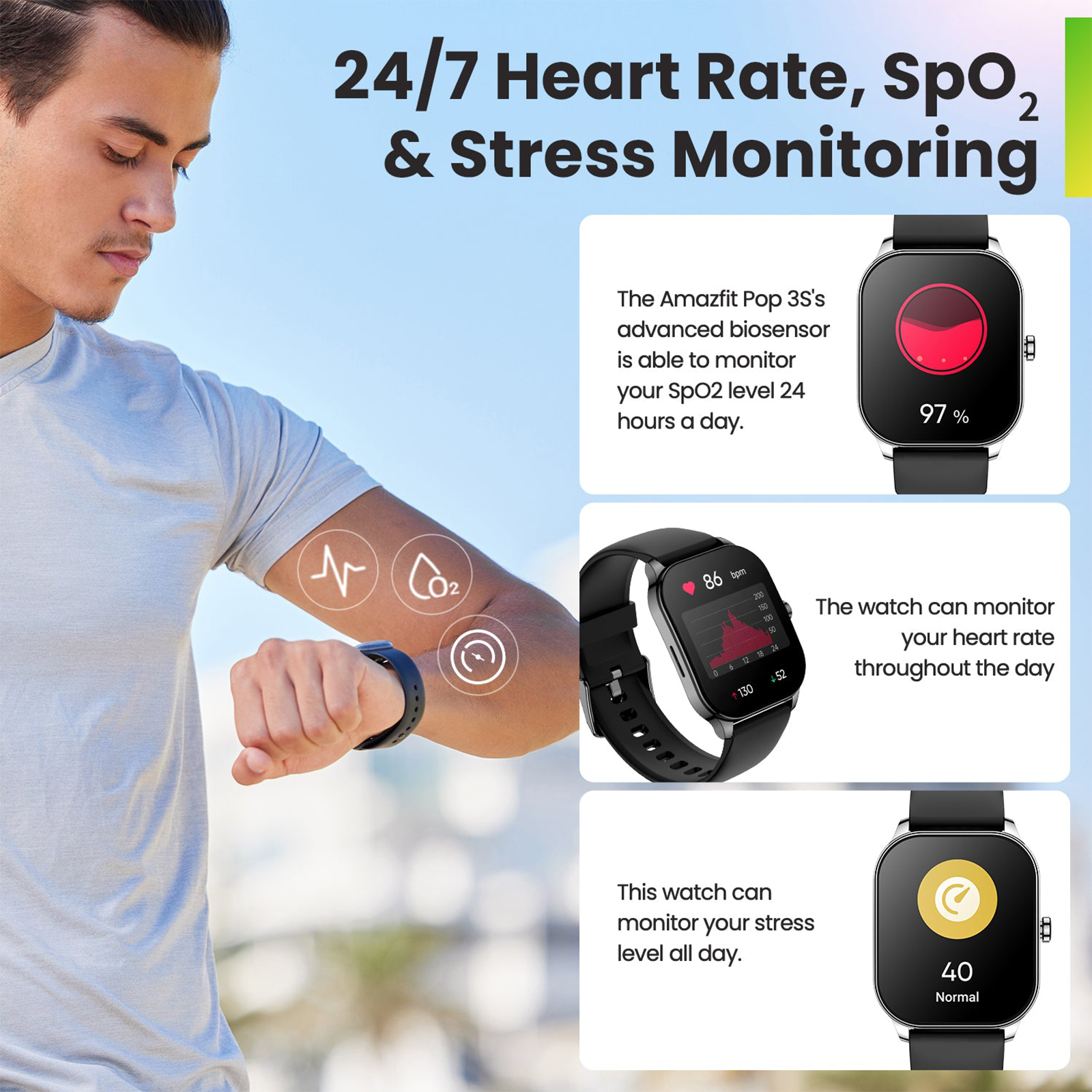 Amazfit GTS 2 Smart Watch - Walmart.com