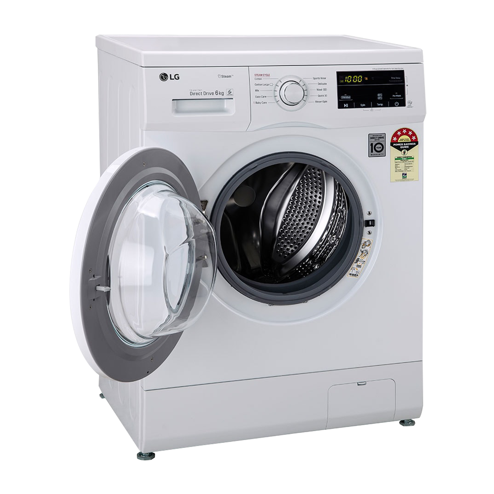 lg 6kg washing machine front load price