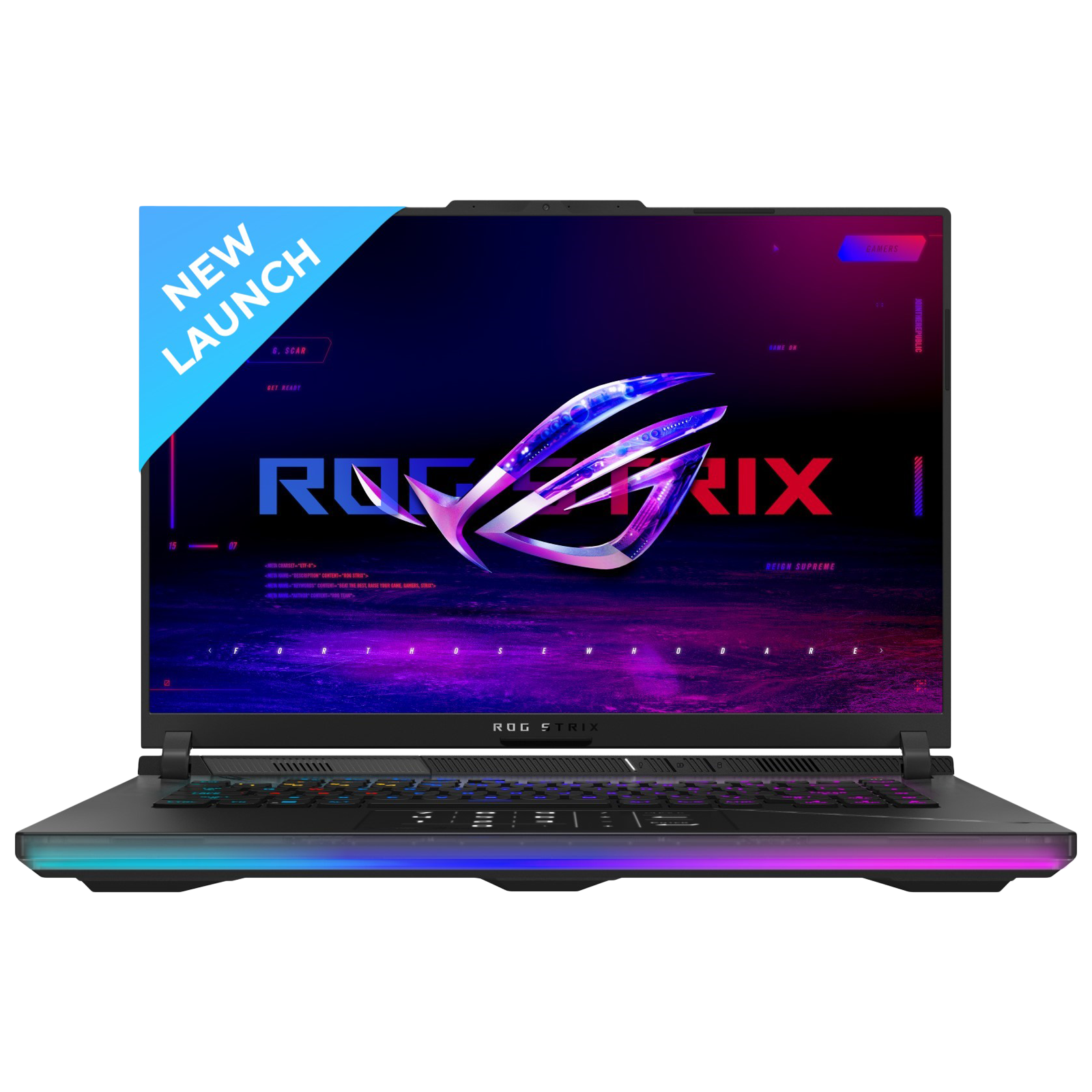 

ASUS ROG Strix Intel Core i9 13th Gen Gaming Laptop (32GB, 1TB SSD, Windows 11 Home, 12GB Graphics, 16 inch 240Hz QHD Display, NVIDIA GeForce RTX 4080, MS Office 2021, Off Black, 2.6 KG)