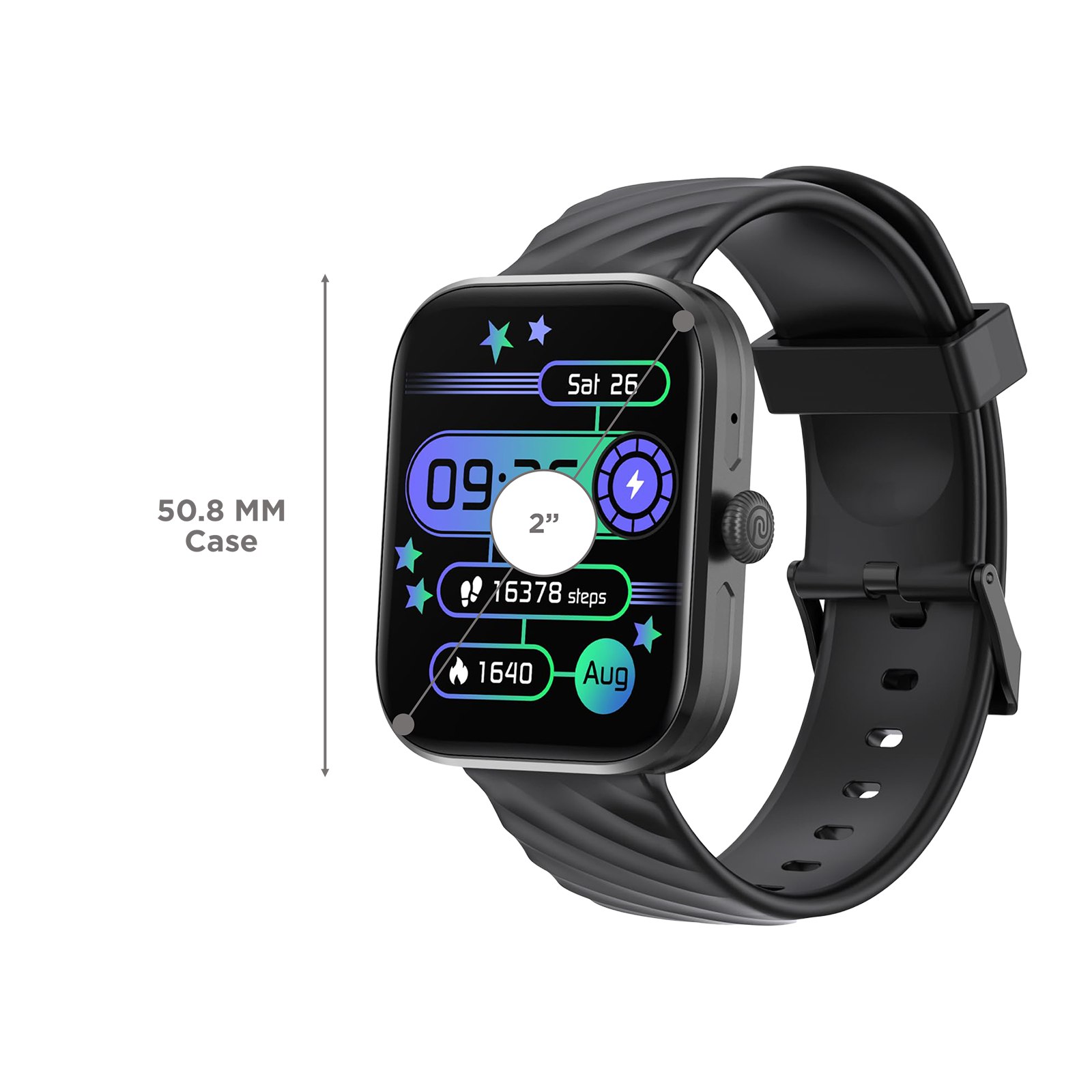 Buy noise ColorFit Spark Smartwatch with Bluetooth Calling (50.8mm
