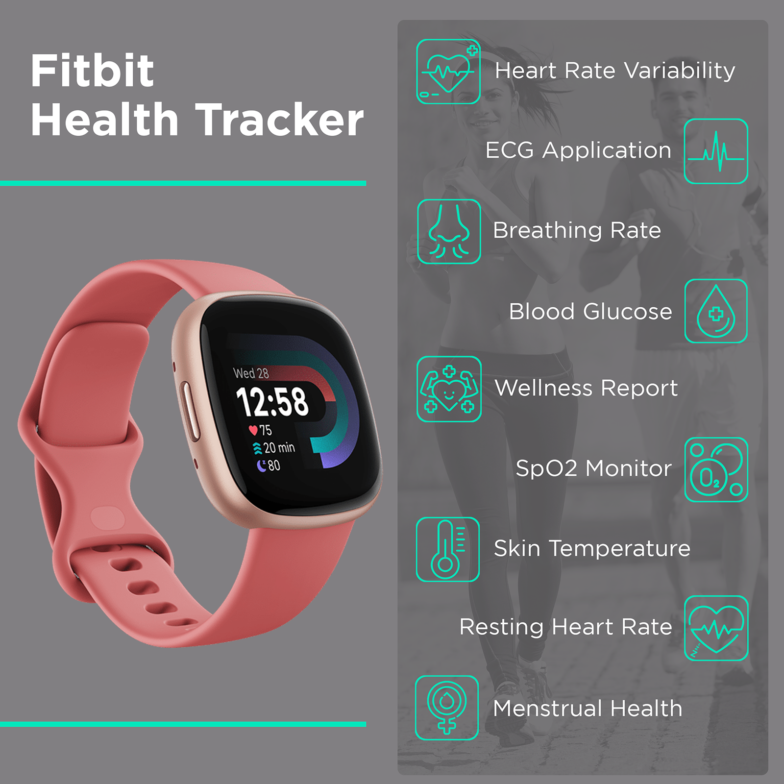 Fitbit Versa 3 Online at Lowest Price in India