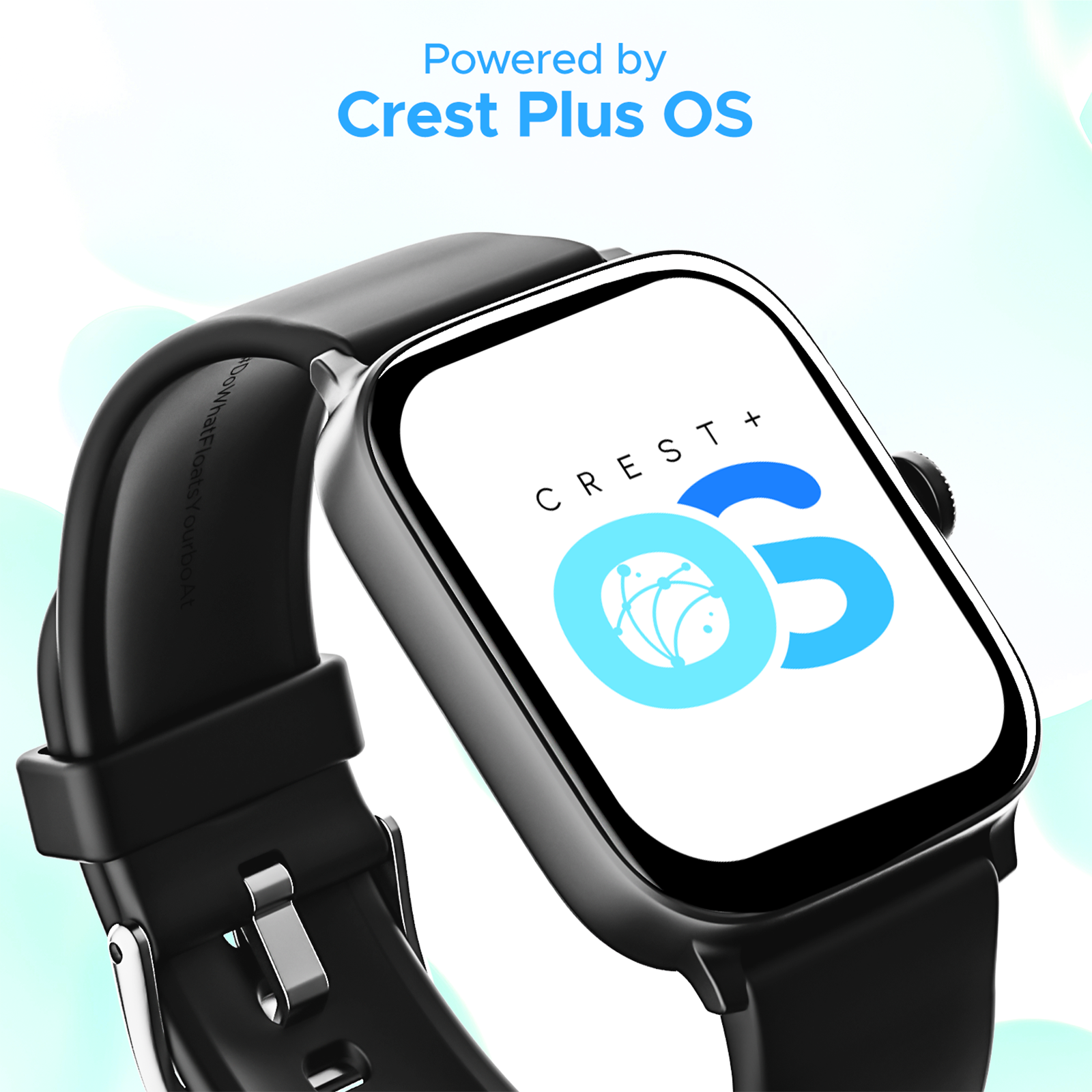 Smartwatch home screen Royalty Free Vector Image