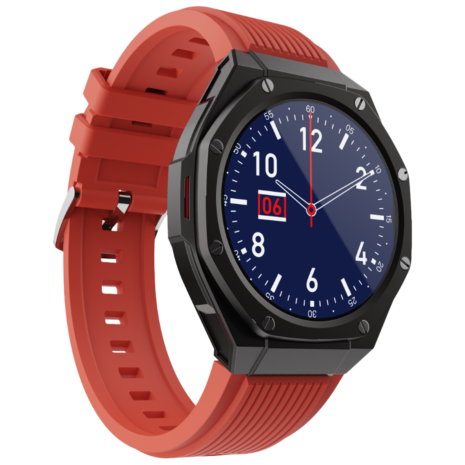 Buy boAt Enigma X600 Smartwatch with Bluetooth Calling (42mm, AMOLED  Display, IP68 Water Resistant, Royal Orange Strap) Online - Croma