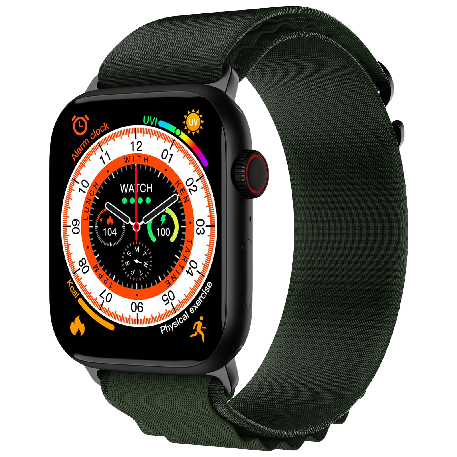 

FIRE-BOLTT Vogue Smartwatch with Bluetooth Calling (52mm Display, IP68 Water Resistant, Green Strap)