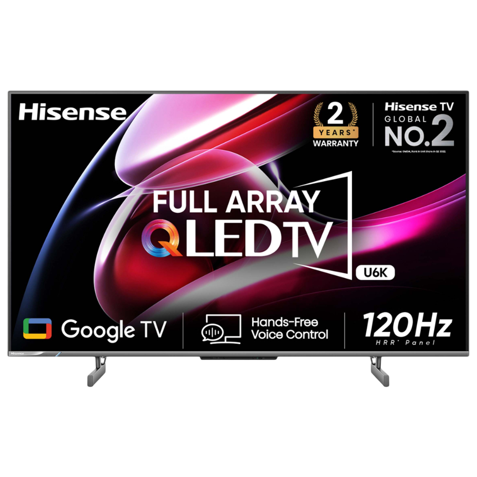 Televisión 139,7cm (55) QLED QILIVE Q55QA232B, UHD 4K, Smart TV