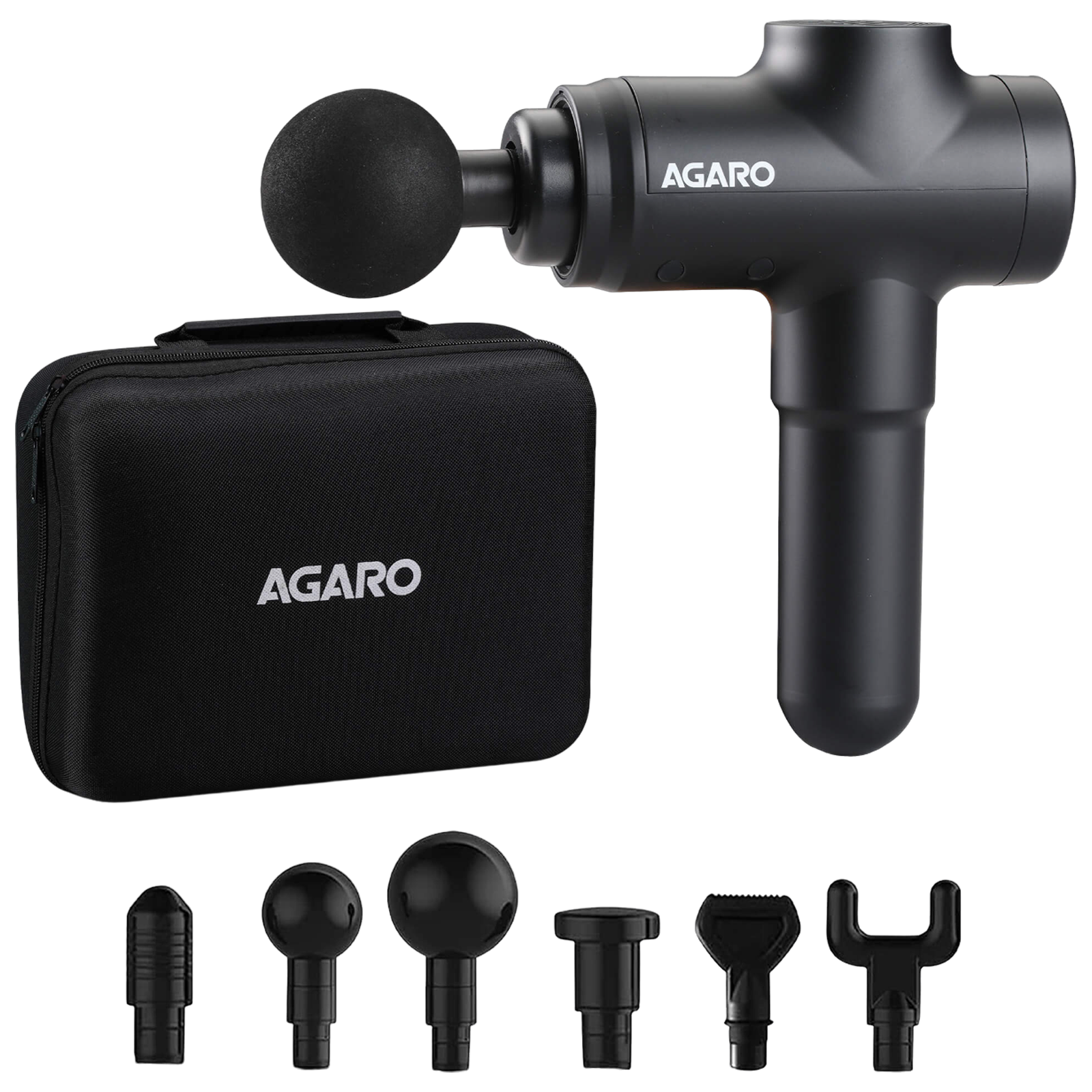 

AGARO Strike Back Massager (20 Speed Settings, 33549, Black)