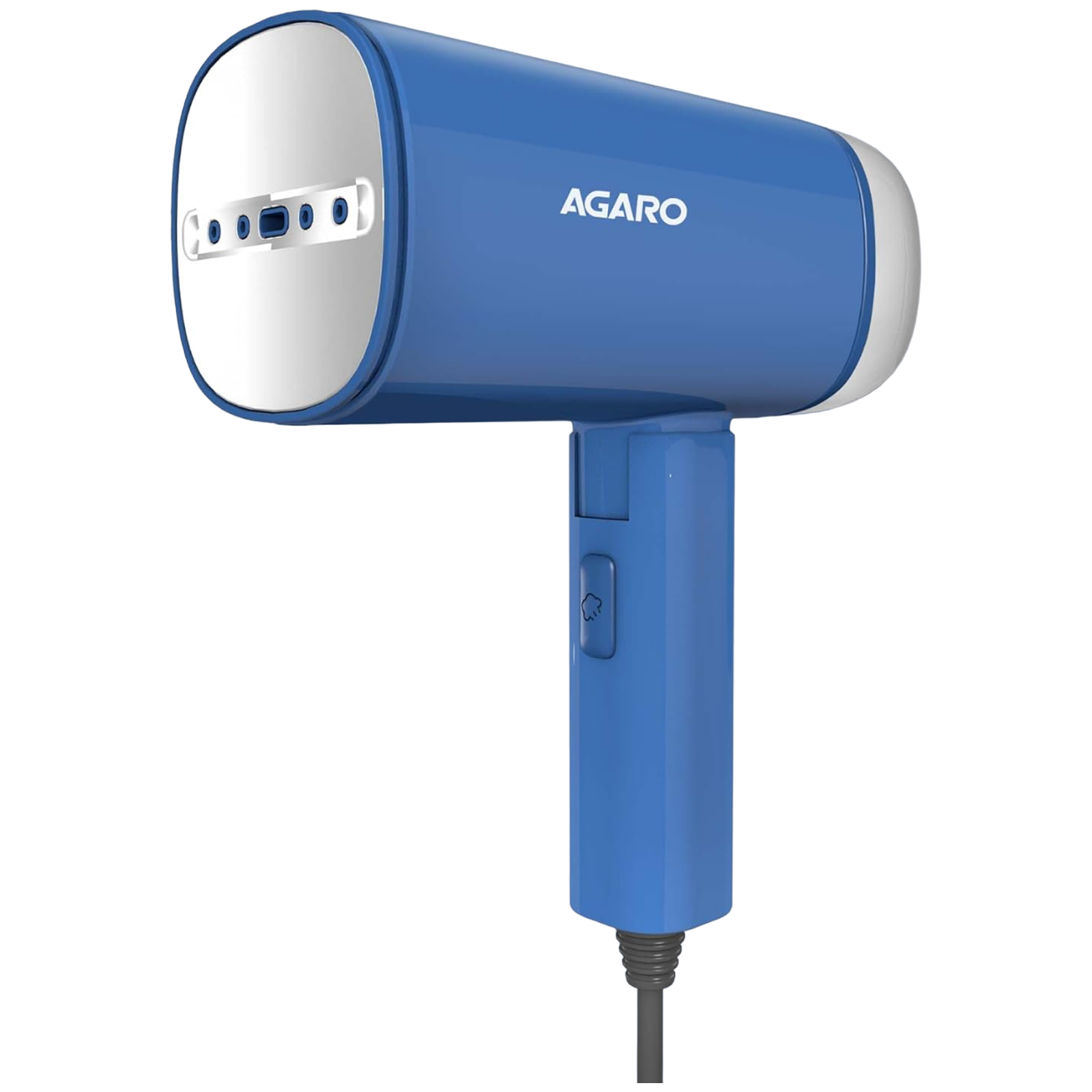 

AGARO Elegant 1200 Watts 170ml Handheld Garment Steamer (Dry Boiling Protection, 34008, Blue)