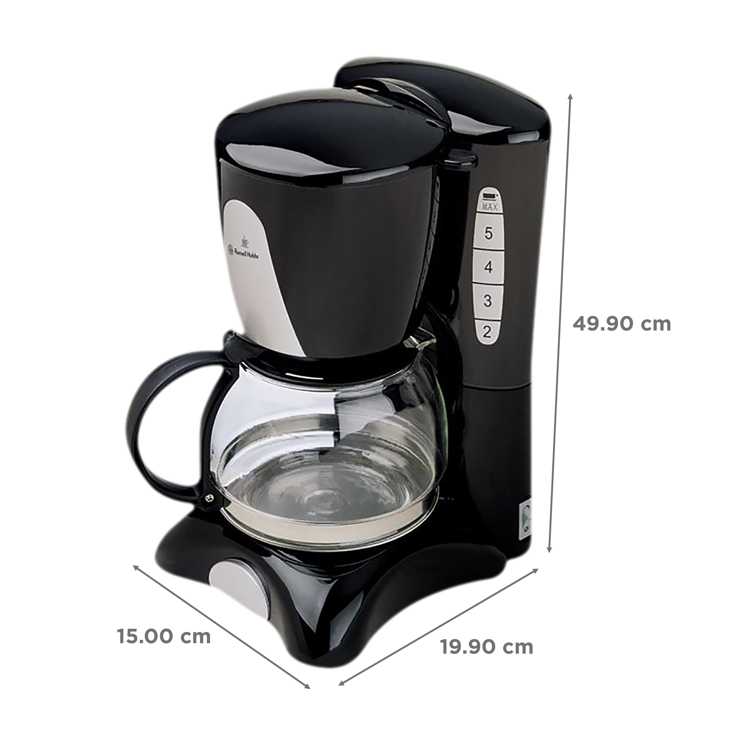 Russell Hobbs COFFEE MAKER 800 W Espresso and Cappuccino Maker 240 ml  RCM800E – Ac World Electronics