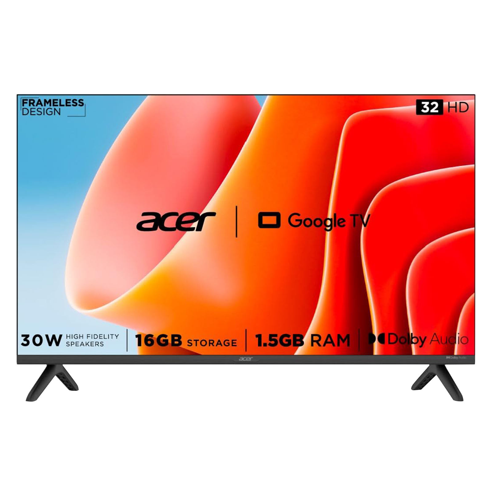 acer I Series 80 cm (32 inch) HD Ready LED Smart Google TV with Dolby Audio (2023 model)