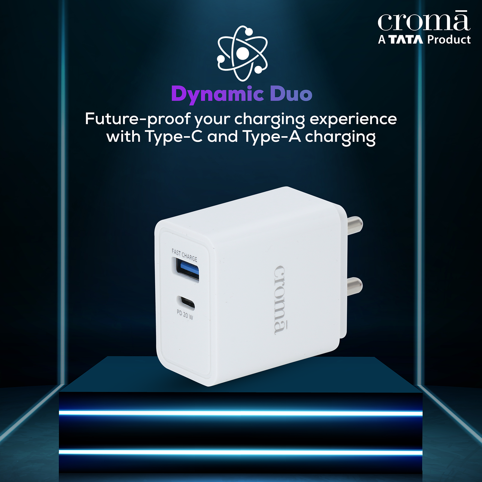 Buy Unigen 20W Type C Fast Charger (Adapter Only, Safe & Intelligent  Protection, White) Online - Croma