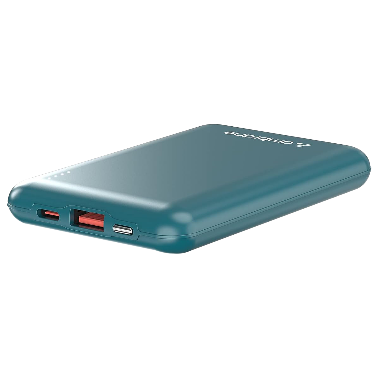 

ambrane Powerlit 10000 mAh 22.5W Fast Charging Power Bank (1 Type A and 1 Type C Ports, Dual BoostedSpeed Output, Green)