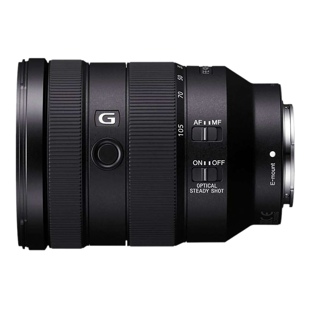 SONY 24-105mm f/4 - f/22 Telephoto Zoom Lens for SONY E Mount (Dust &amp; Moisture Resistant)