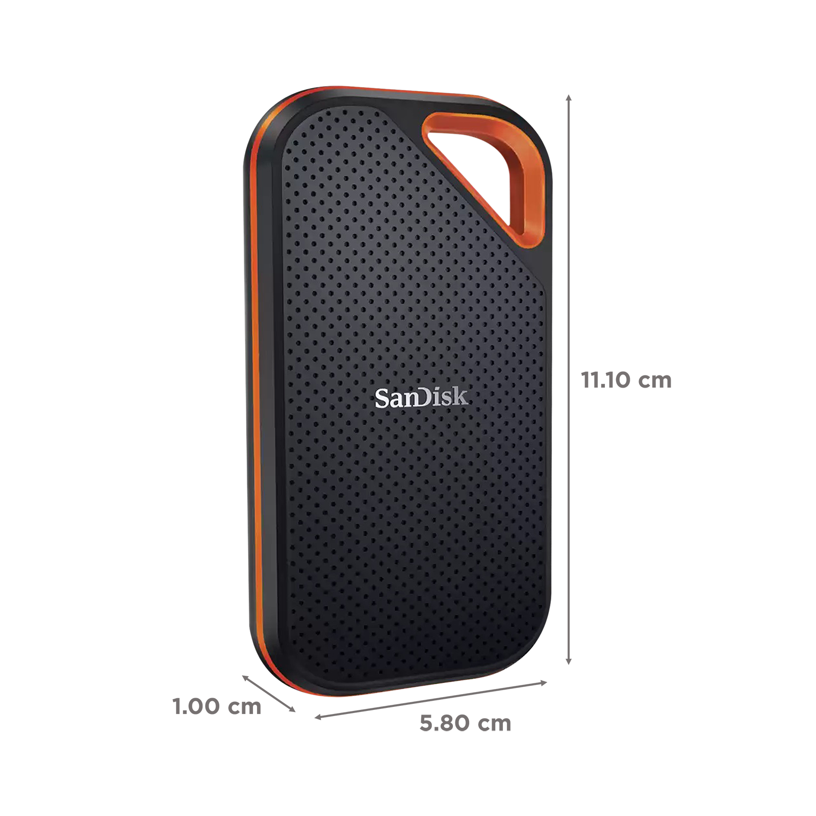  SanDisk 2TB Extreme Portable External SSD - Up to 550MB/s -  USB-C, USB 3.1 - SDSSDE60-2T00-G25 : Electronics