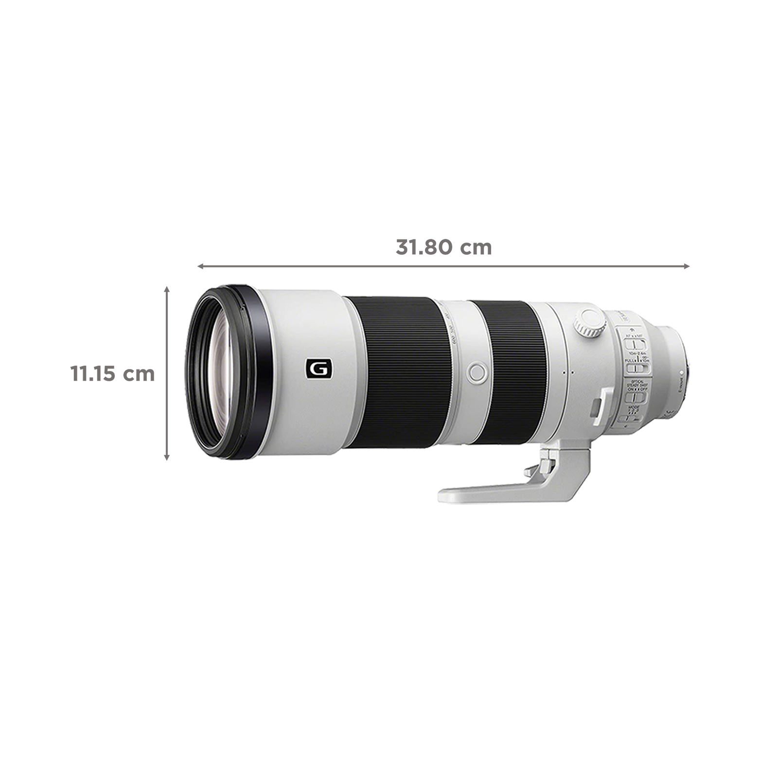 Sony FE 200-600 mm f/5.6-6.3 G OSS - Full-Frame, Zoom