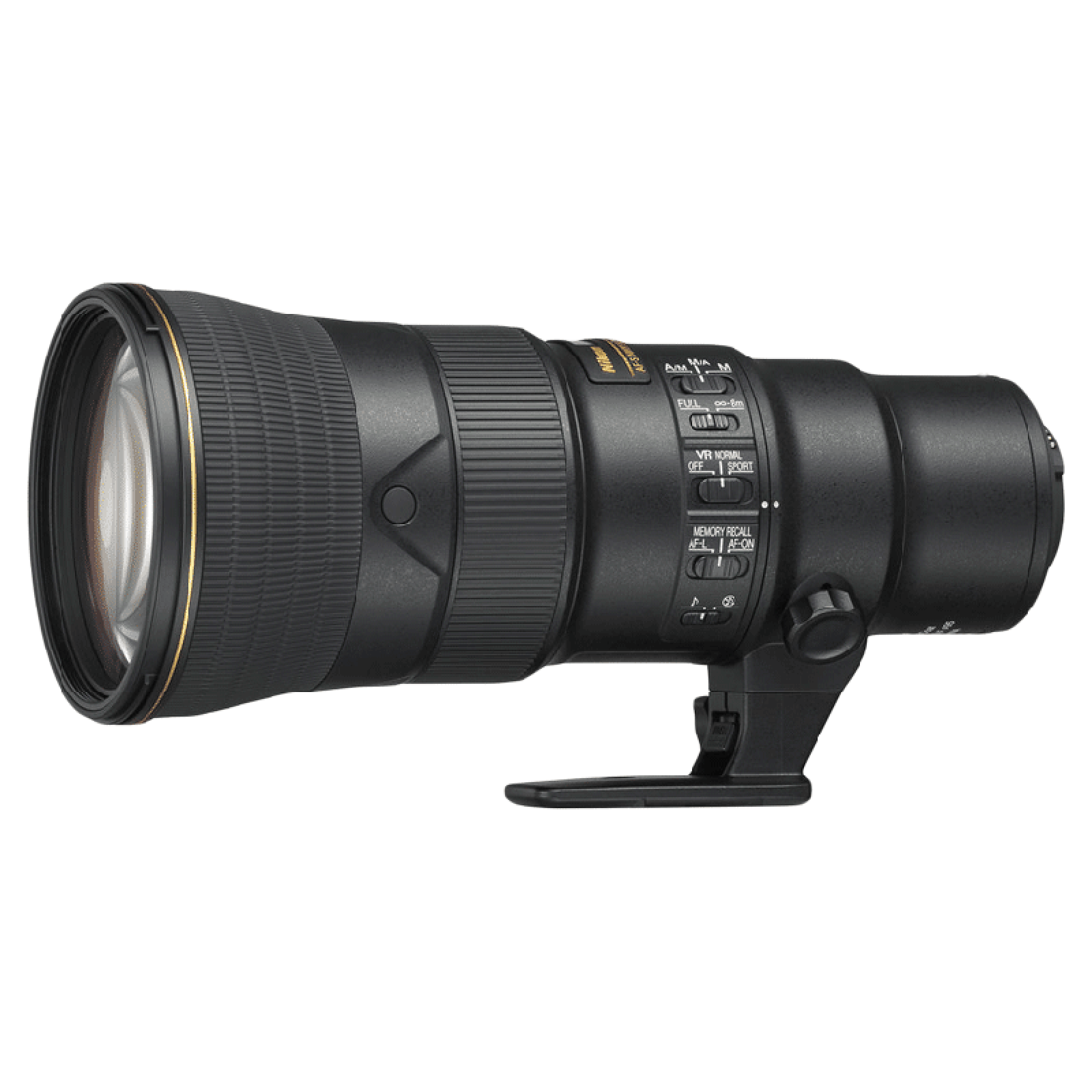 

Nikon AF-S NIKKOR 500mm f/5.6 - f/32 Telephoto Prime Lens for Nikon F Mount (Silent Wave Motor), Black
