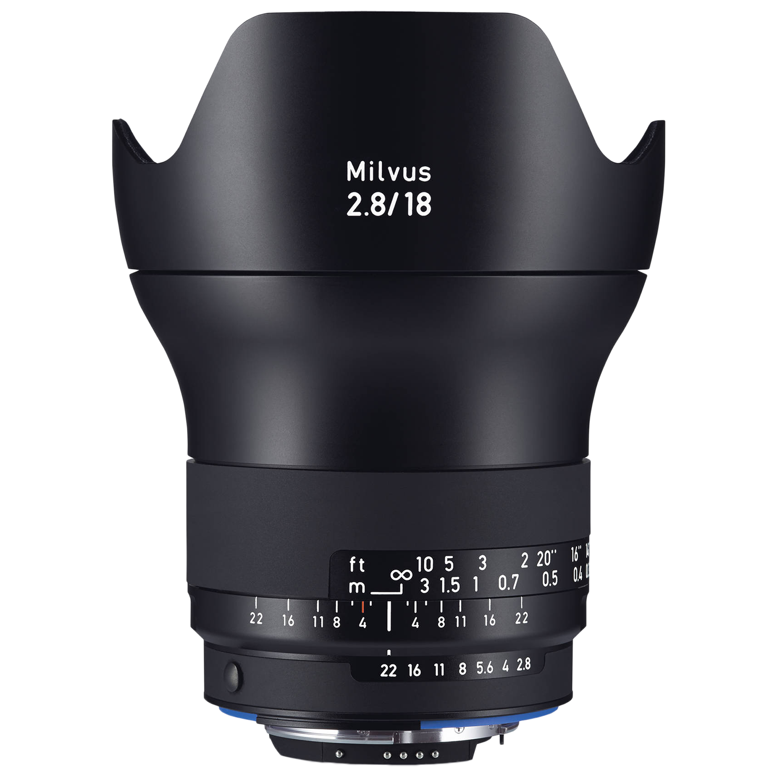 

ZEISS Milvus 18mm f/2.8 - f/22 Wide-Angle Lens for Nikon F Mount ZF.2 (Protection Against Dust & Splashes), Black