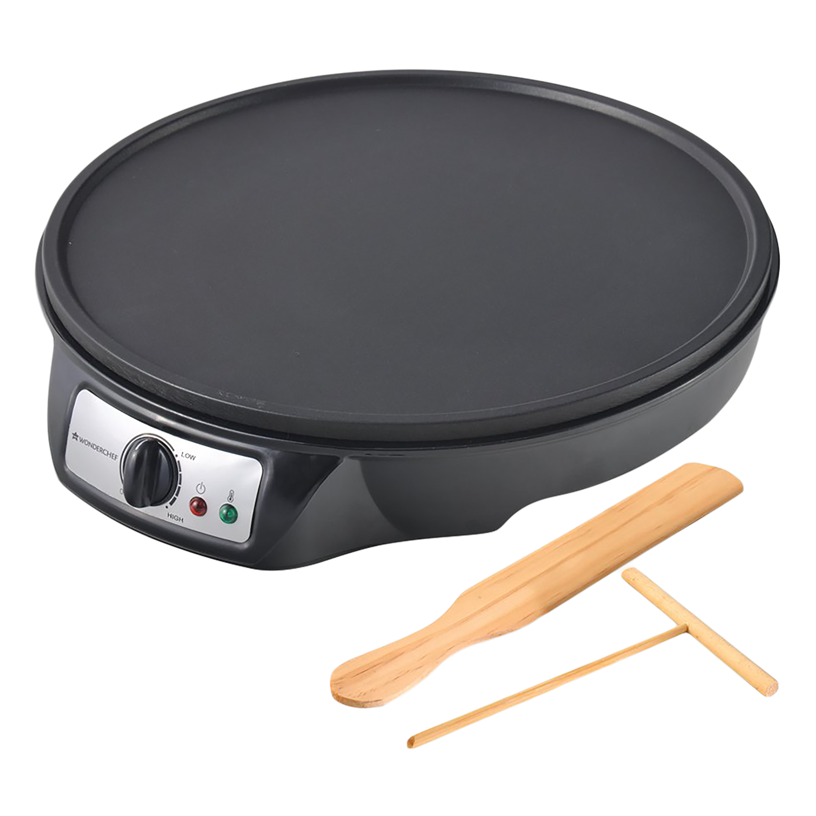 

WONDERCHEF 910 Watts Dosa Maker (Adjustable Temperature Control, 63152431, Black)