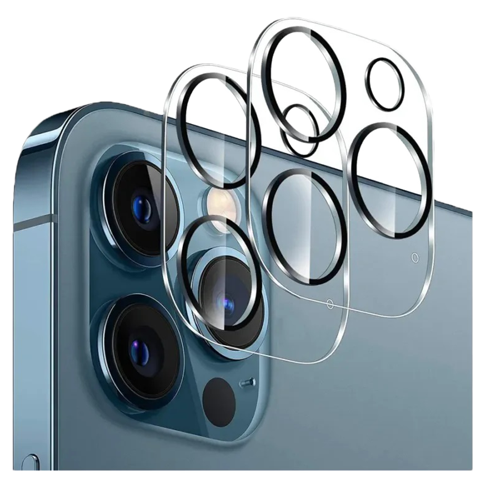 

Quix Lens Protector For Apple iPhone 12/12 Mini (Scratch Resistant, QLPAS0005SR, Clear)